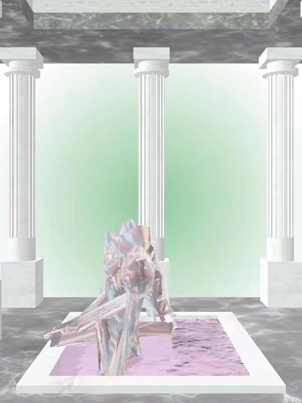 HeavenComputer: The Crawling Holographic Glow Man #904