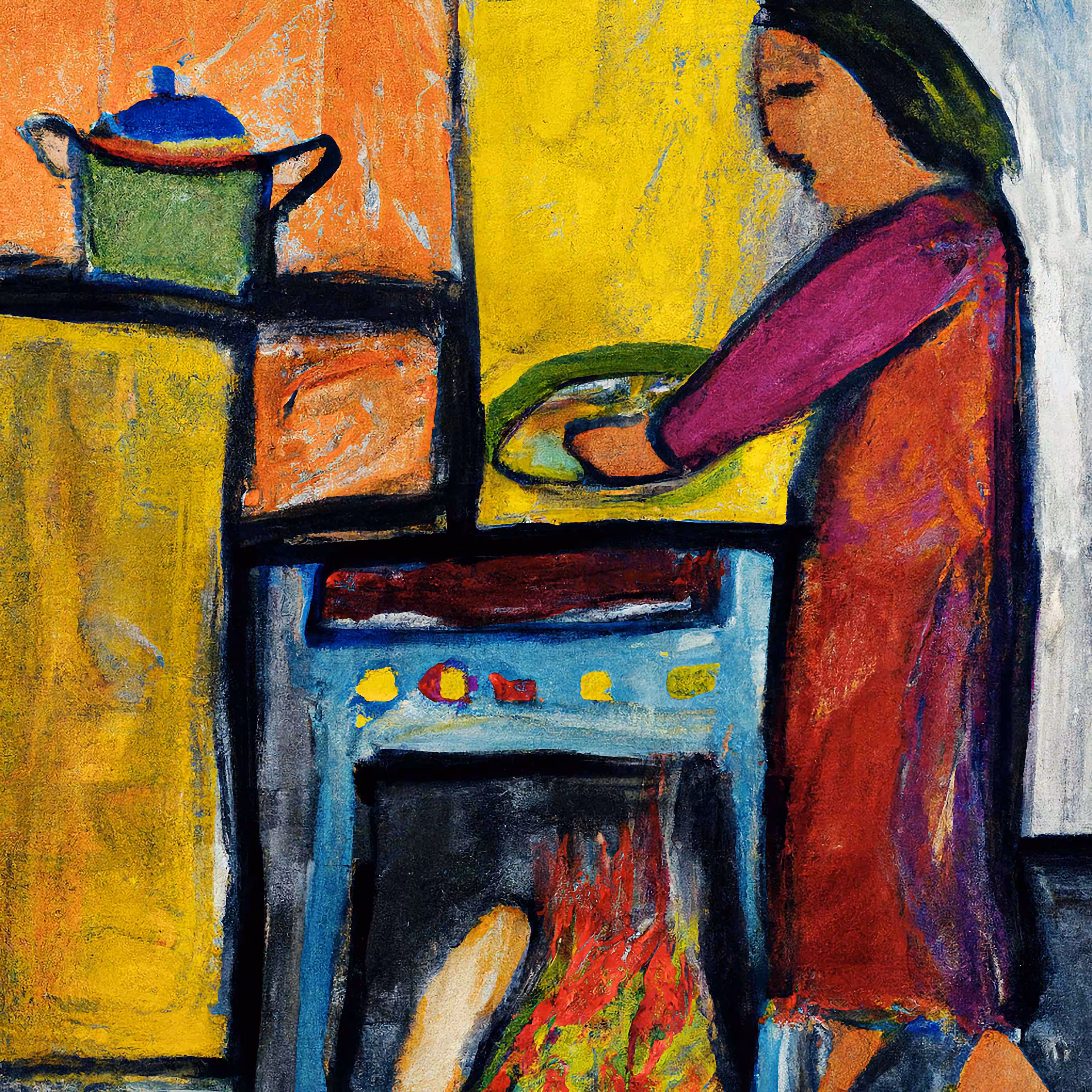 A Syrian mother 