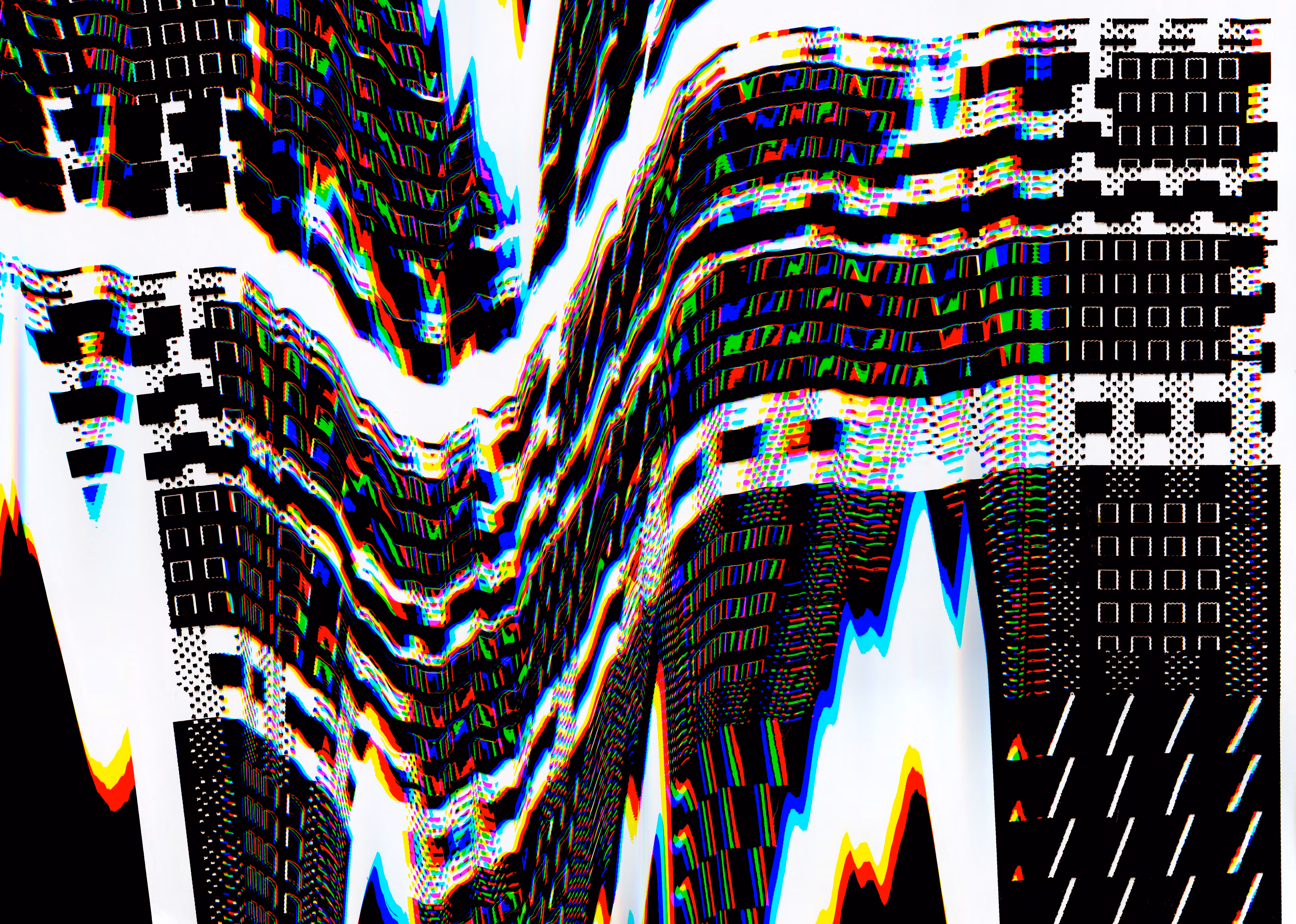 Flickering Type Machine: Ticket Pattern
