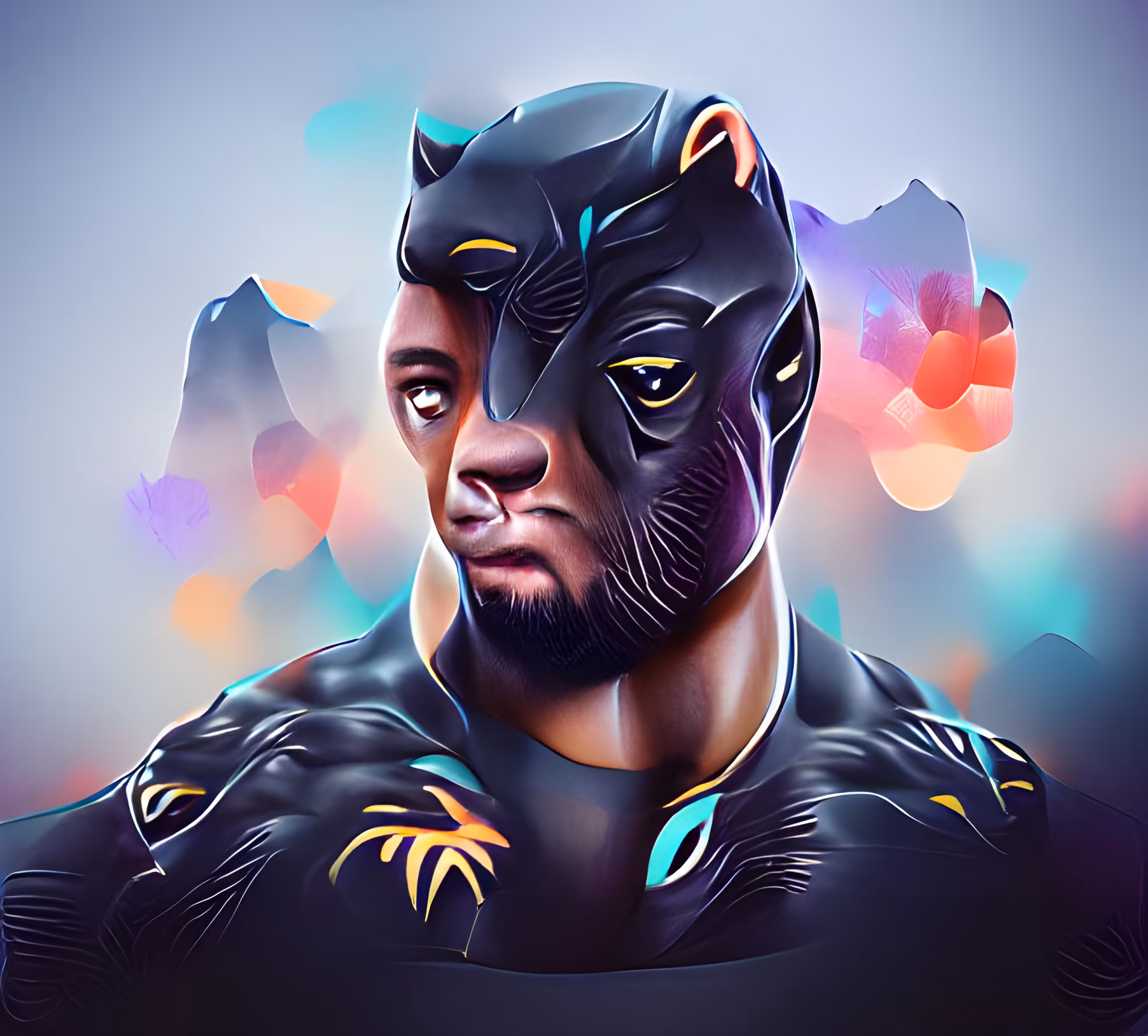 Faces #034 - Black Phanter