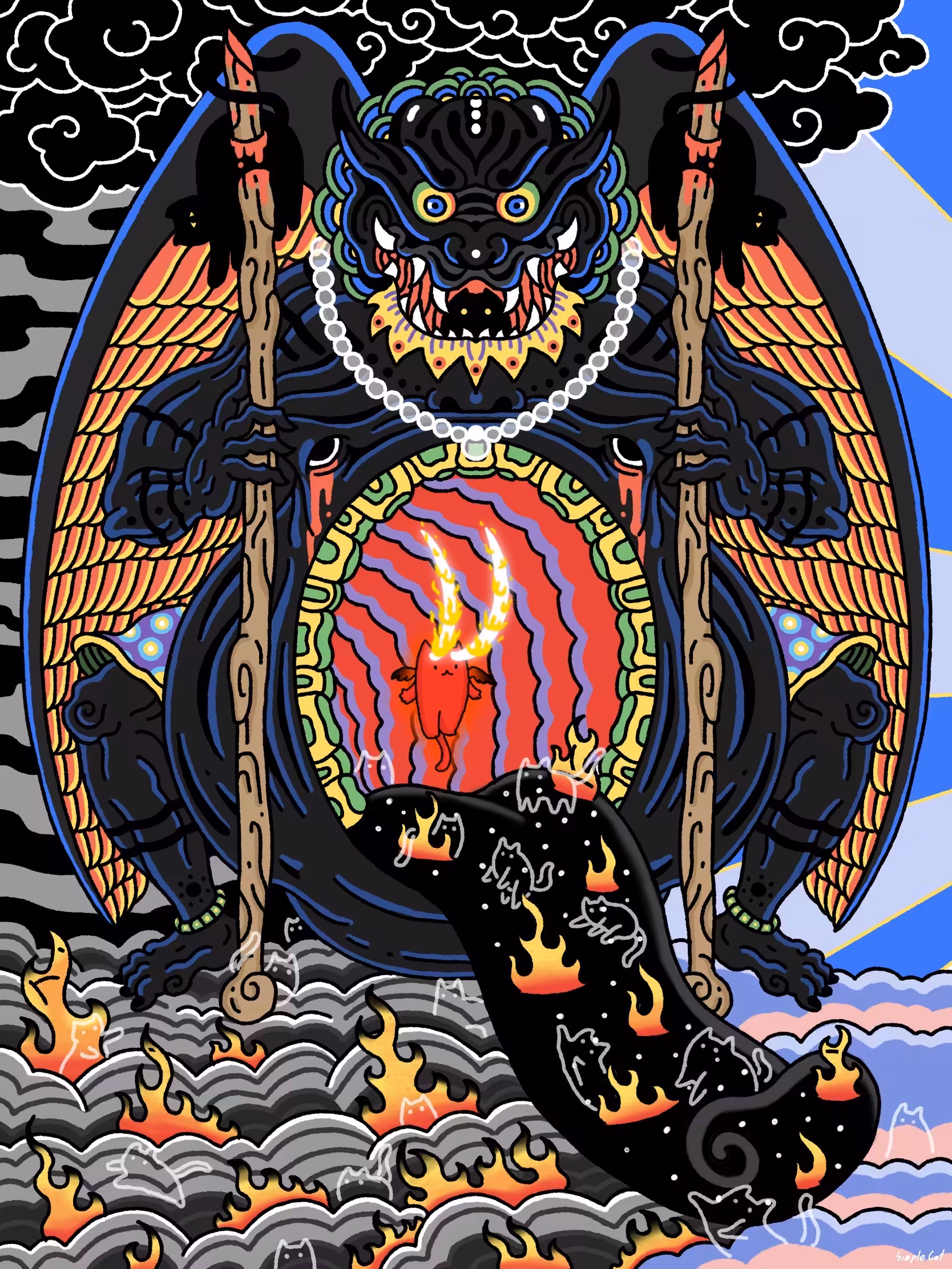 A Cat Story Chapter #2 The Gate of Darkness