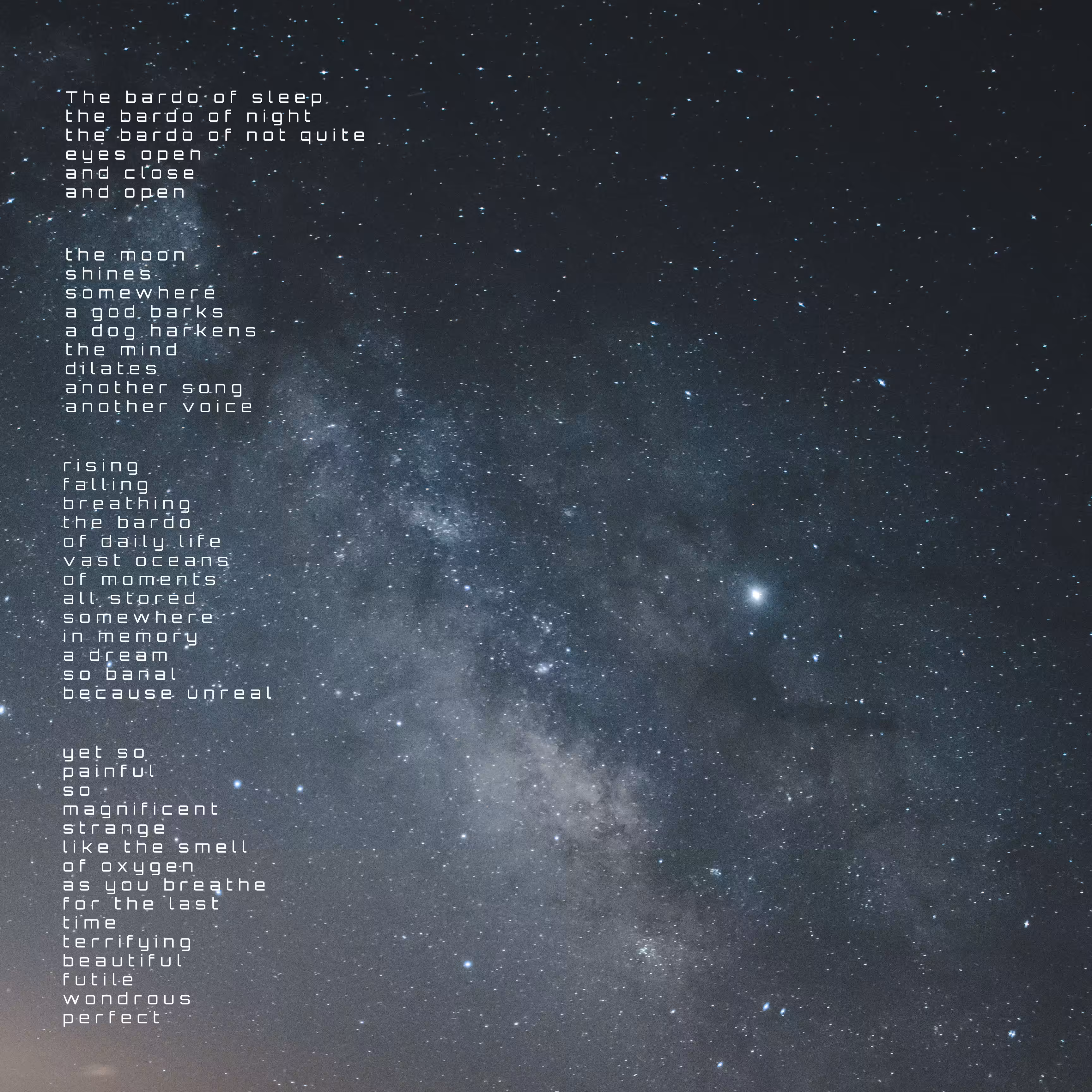 The bardo of sleep