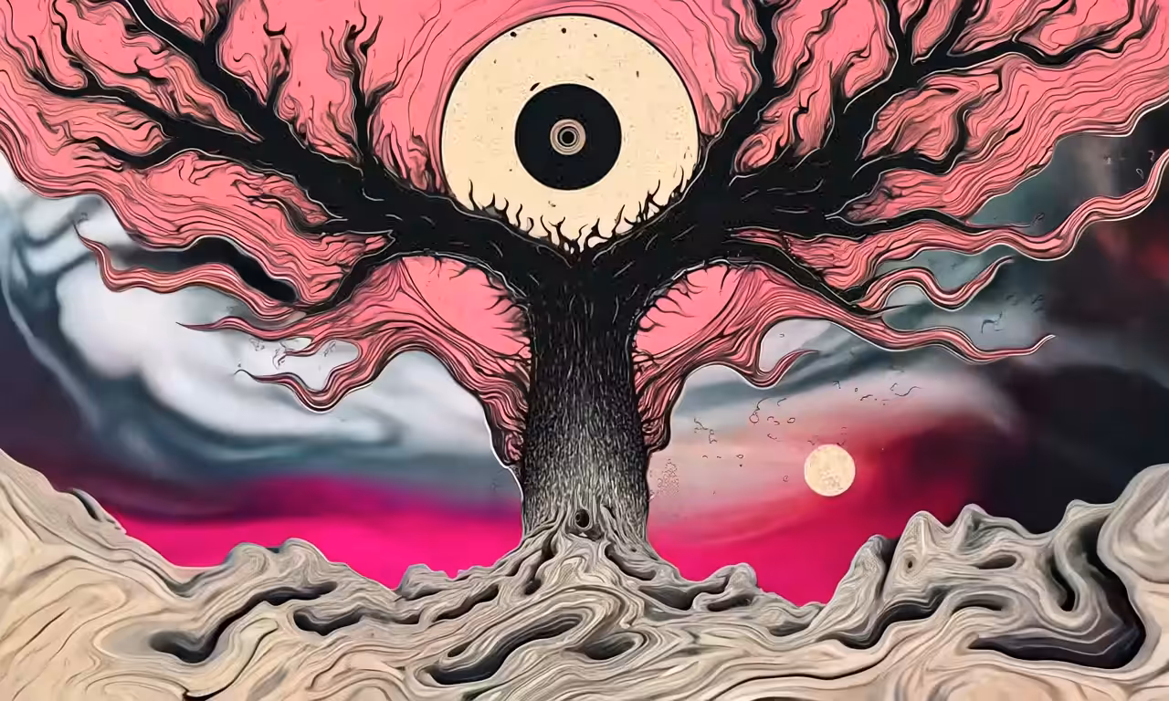 "visual mind f*ck": “tripping tree” 