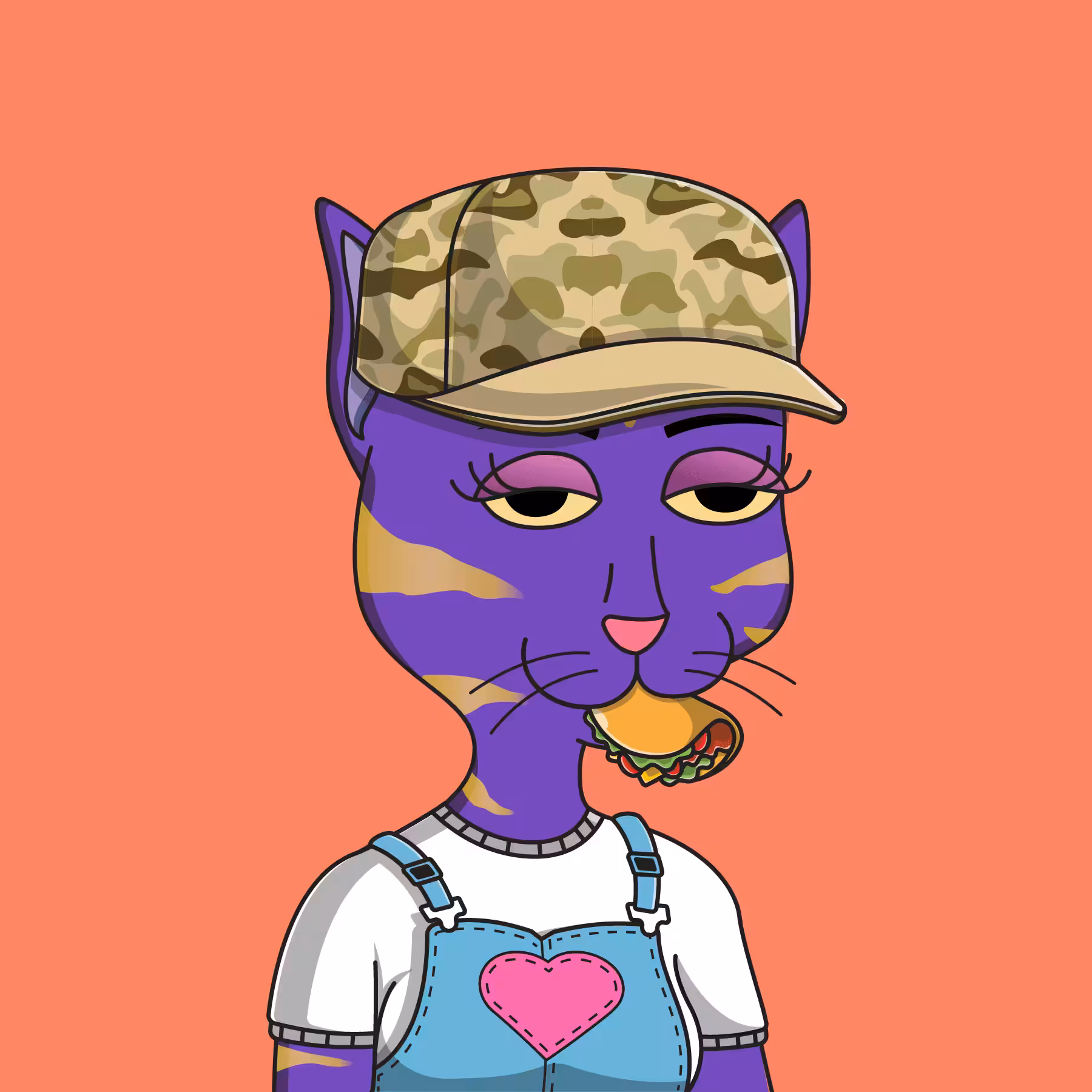 Girl Cat #313