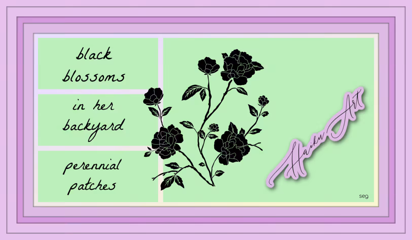 Black Blossoms 