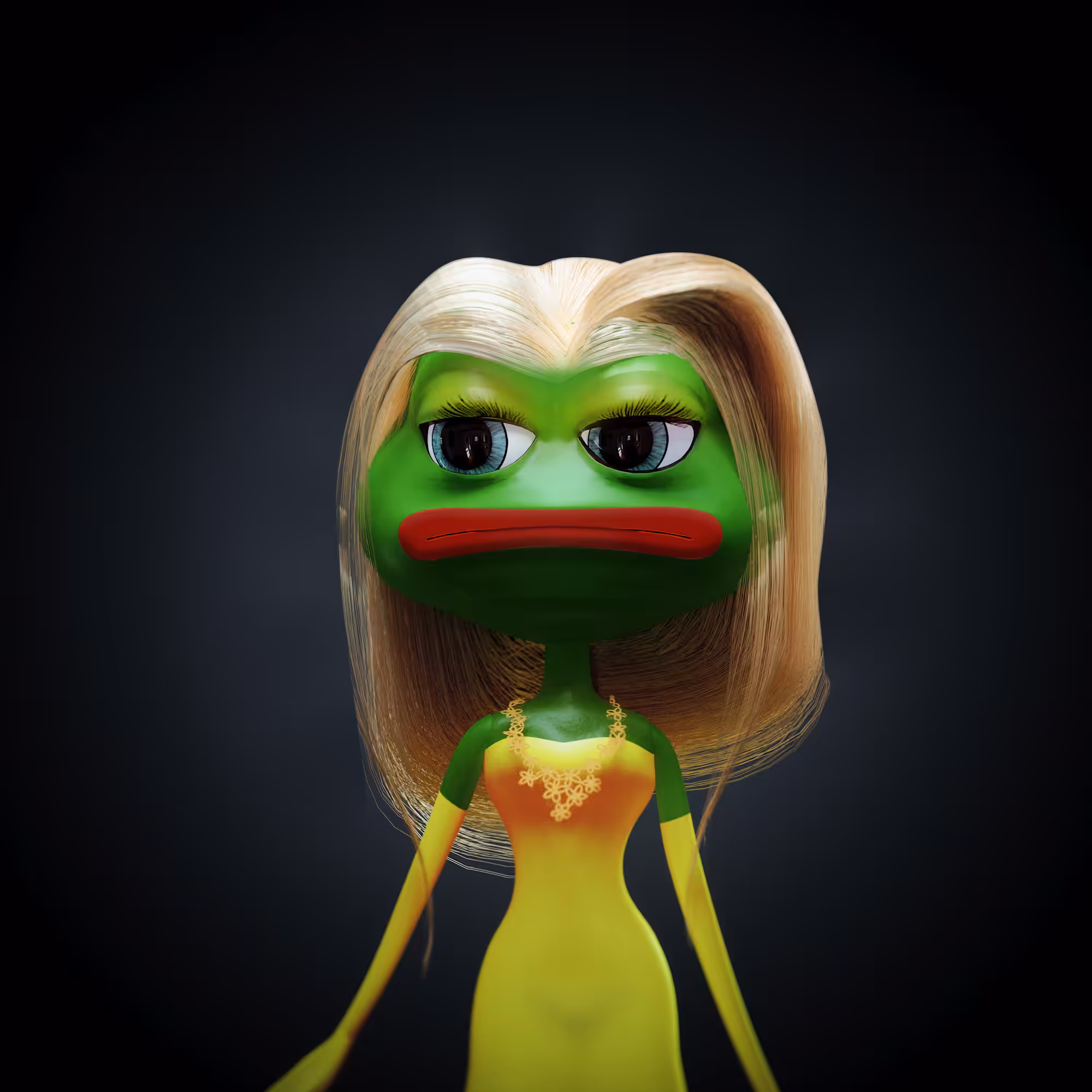 Moonia#005 🐸 Pepe Tropic Edition