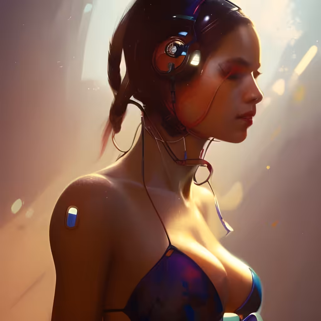 Cyberpunk Girl #009
