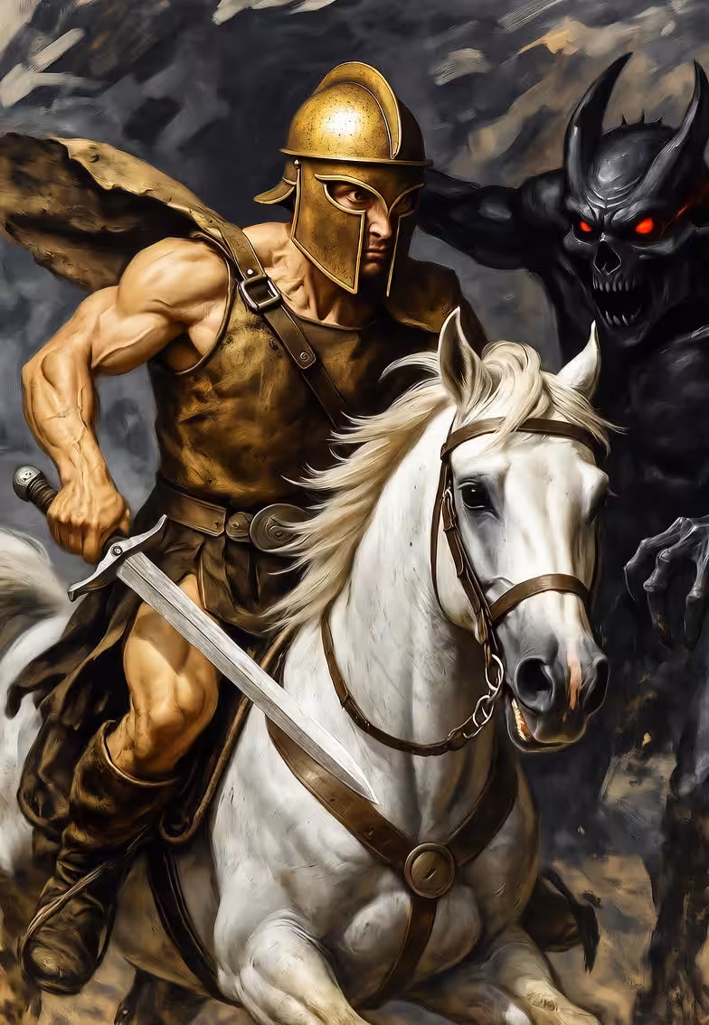 Tough battle