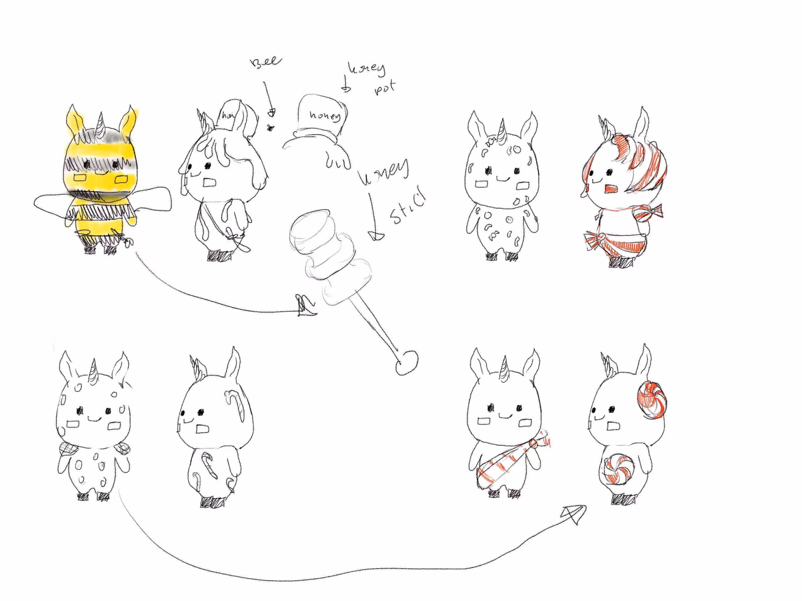 Honey Monsters and Candy Kids