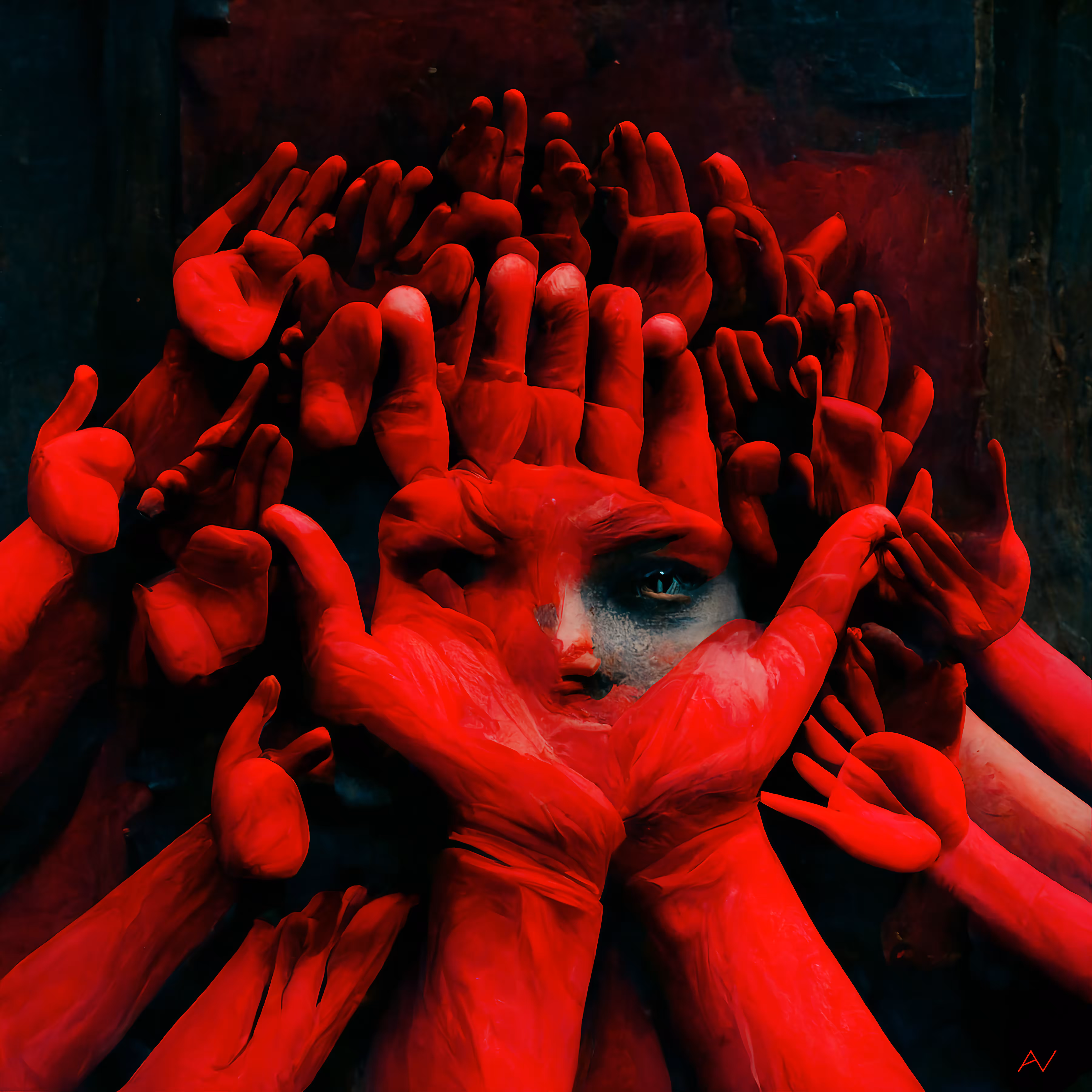 open hands