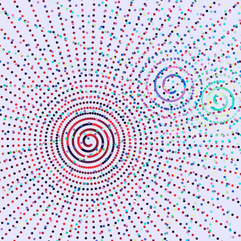 Dot and Spiral #2