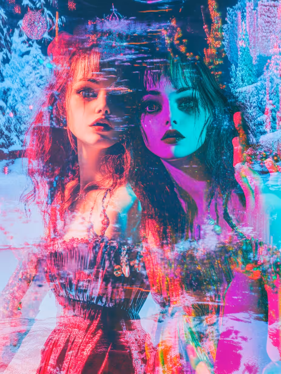fractured reflections