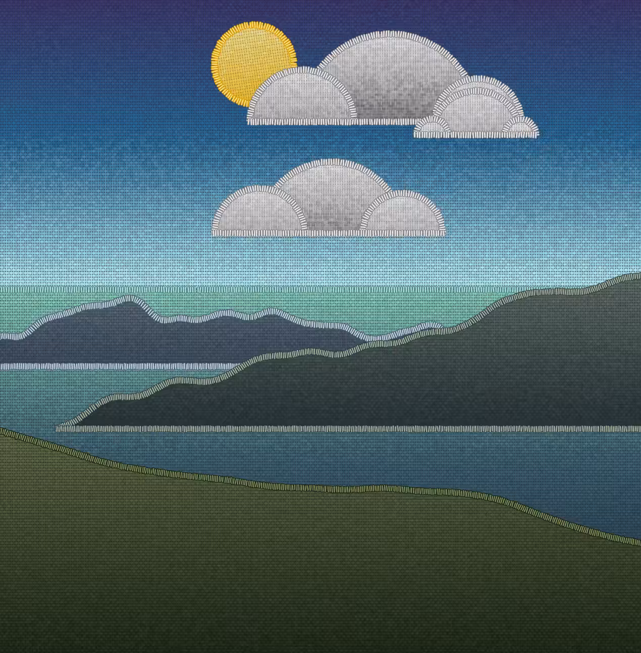 Applique Seascape #71