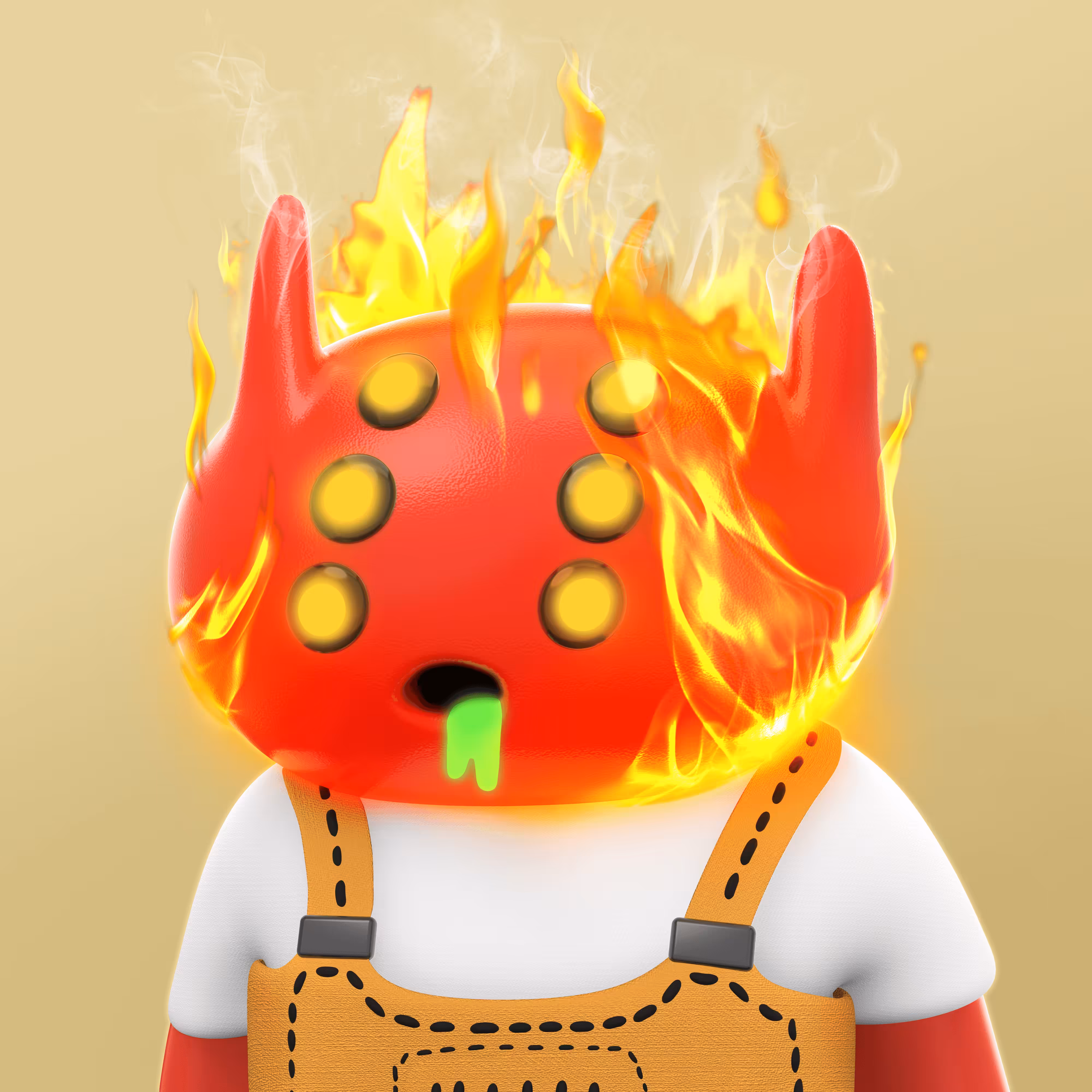 3D alien fren #4737