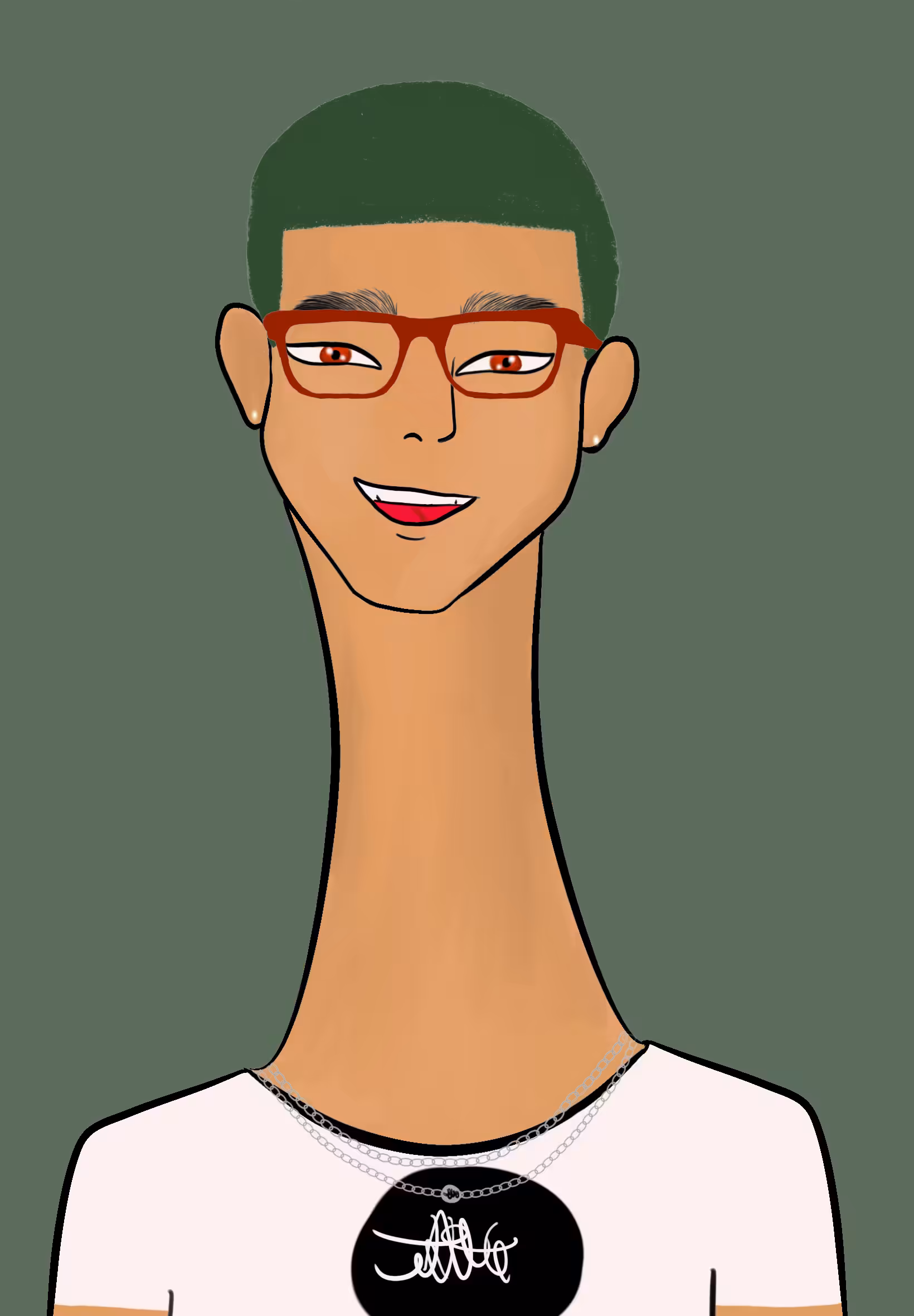 Long Neckie Fellas #1290