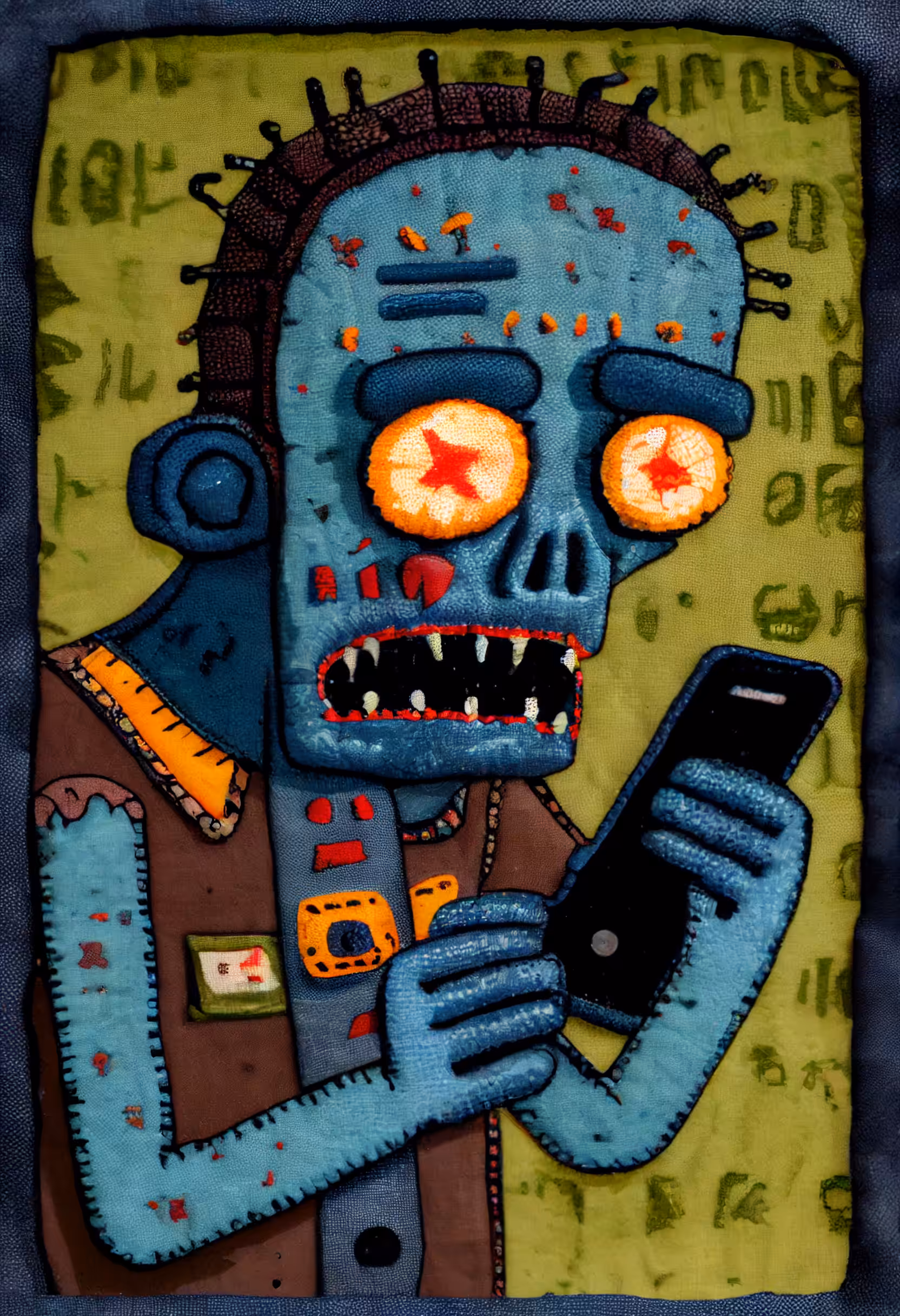 Quilted Zombie I