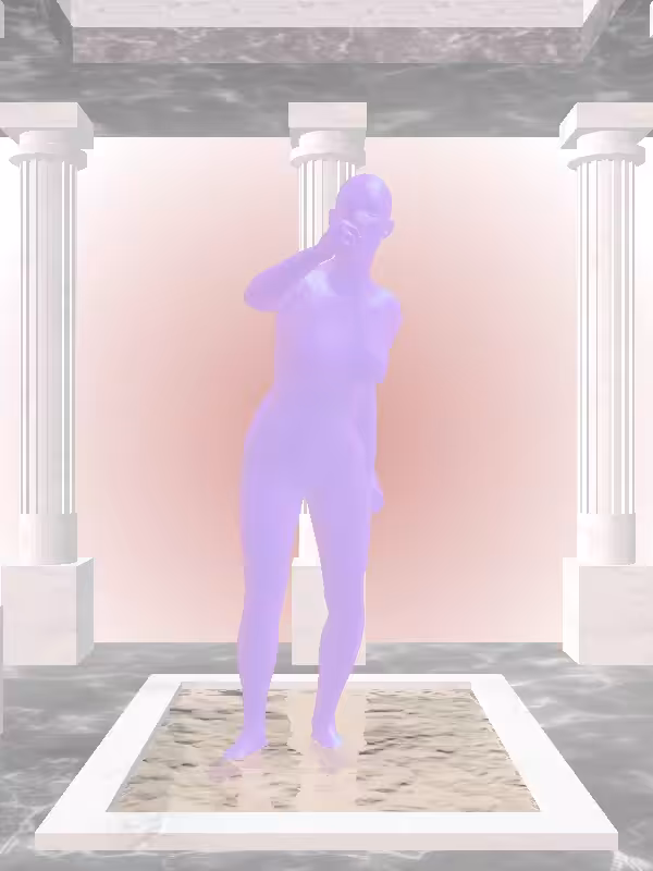 HeavenComputer: The Arguing Bright Purple Woman #4967