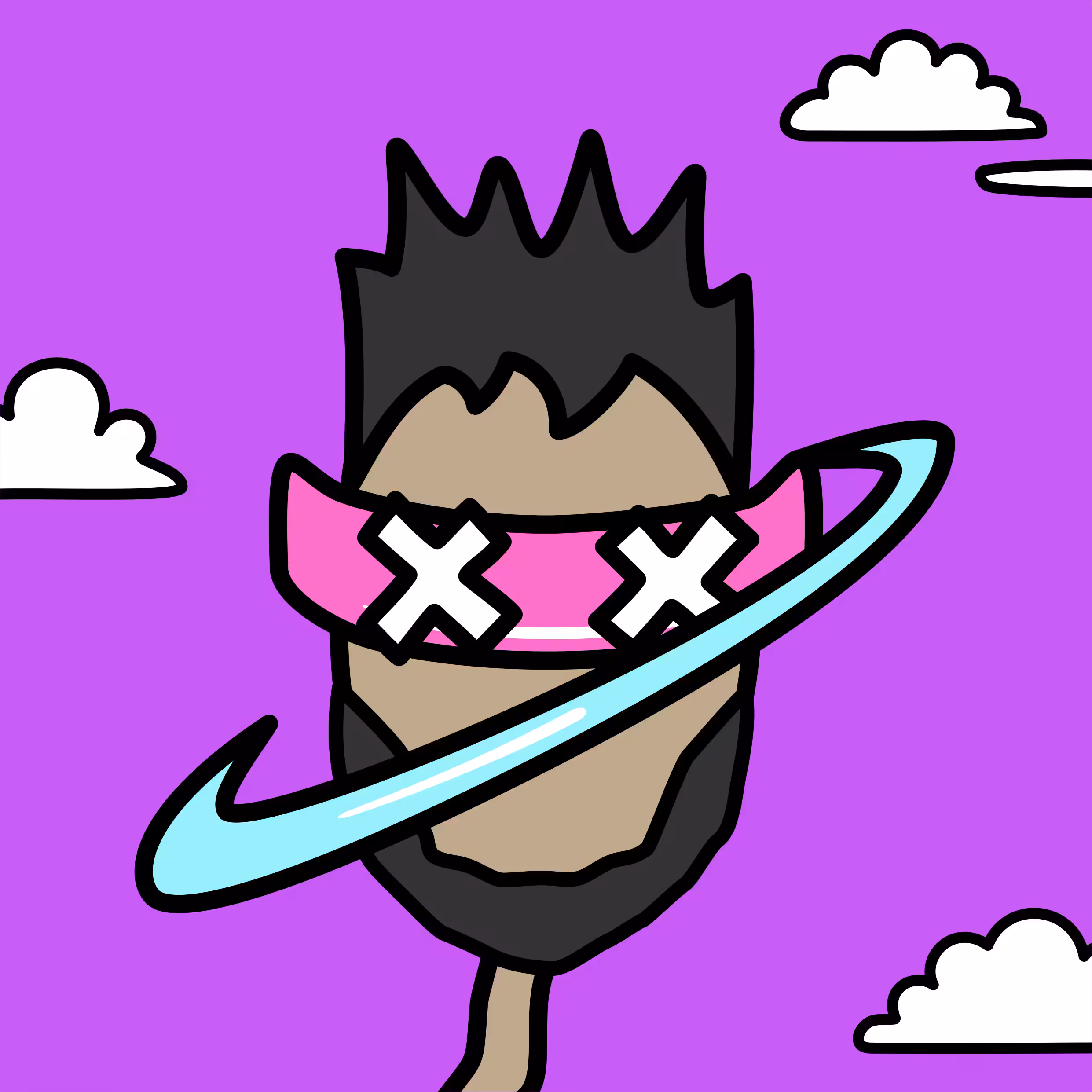 Beard cyber boy
