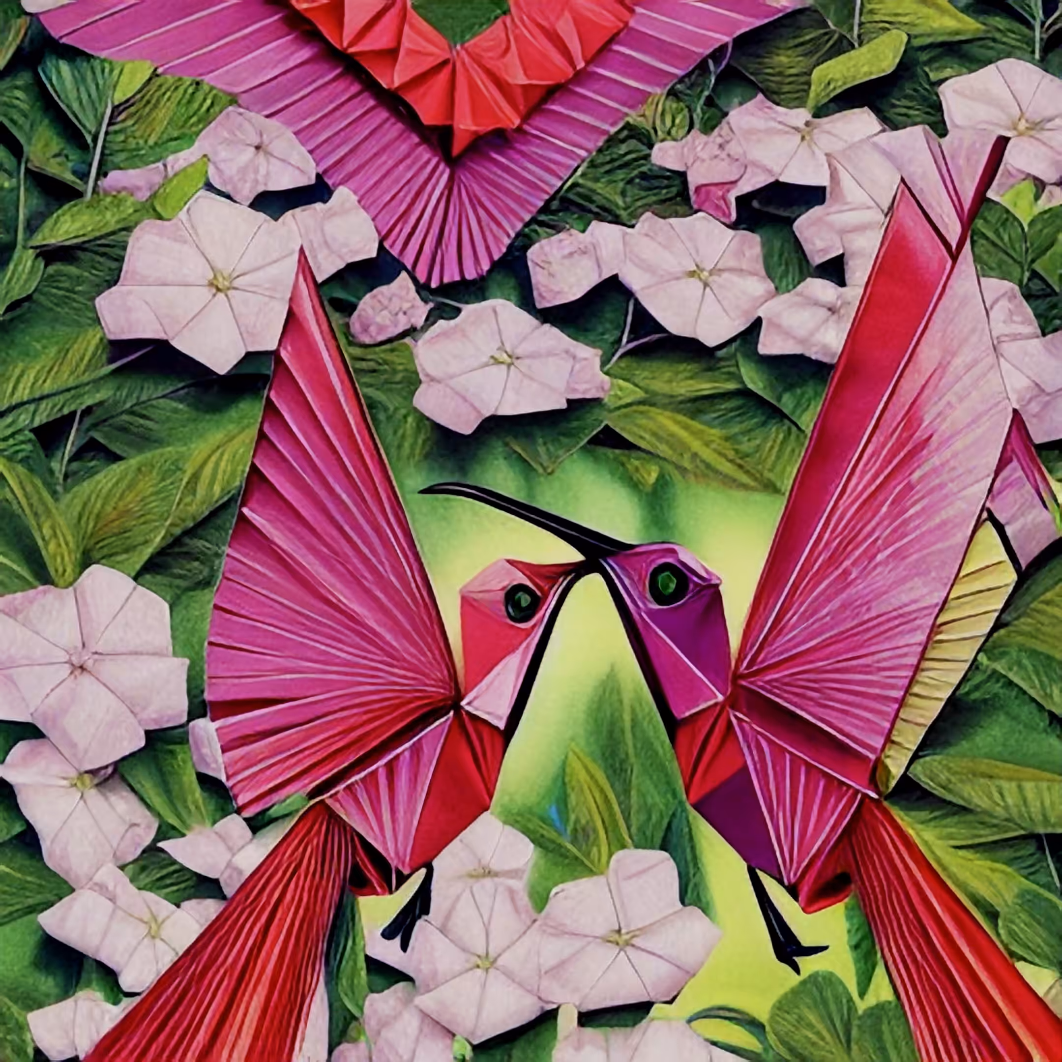 Origami Fauna Sketches