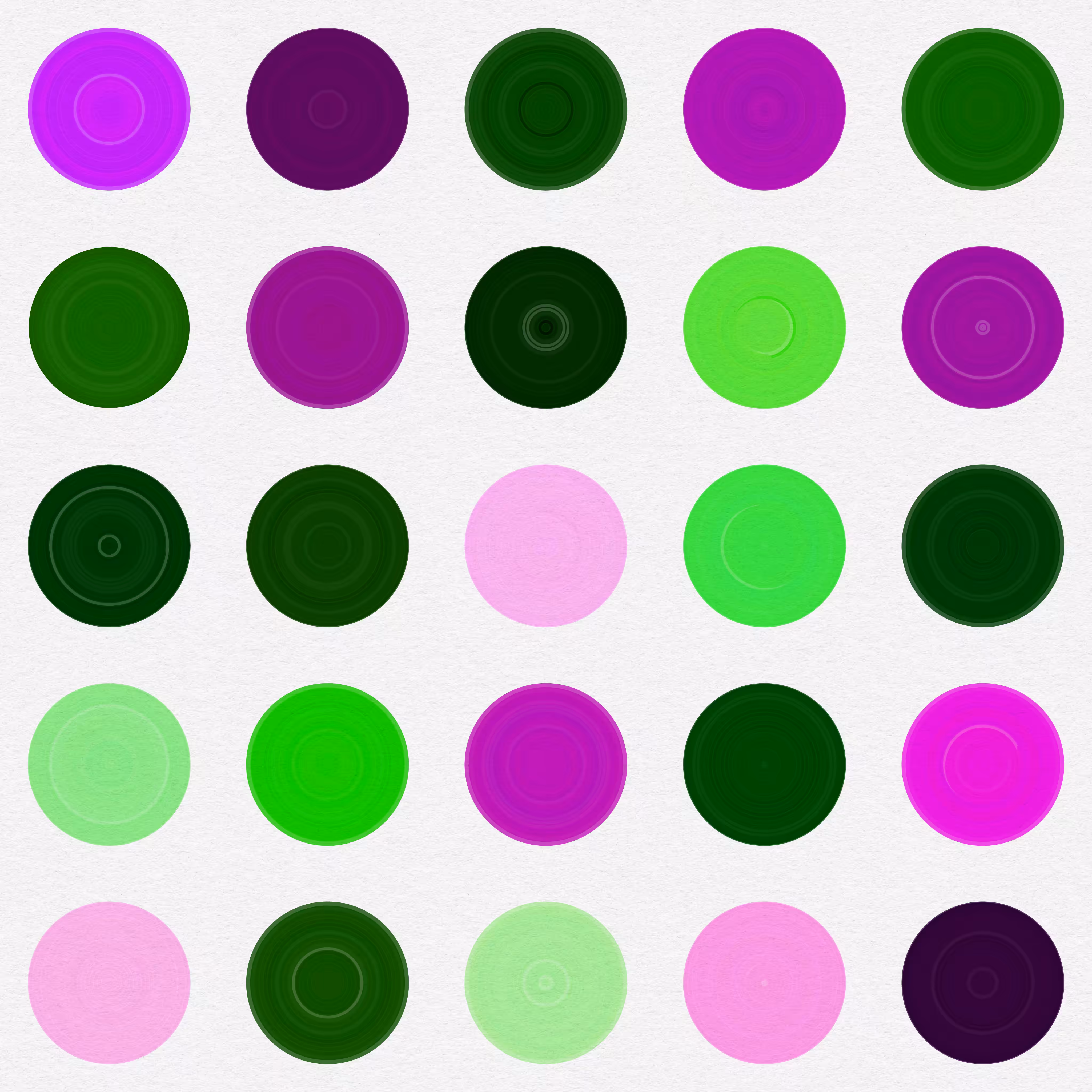 M'Fing Dots on a M'Fing Grid #121