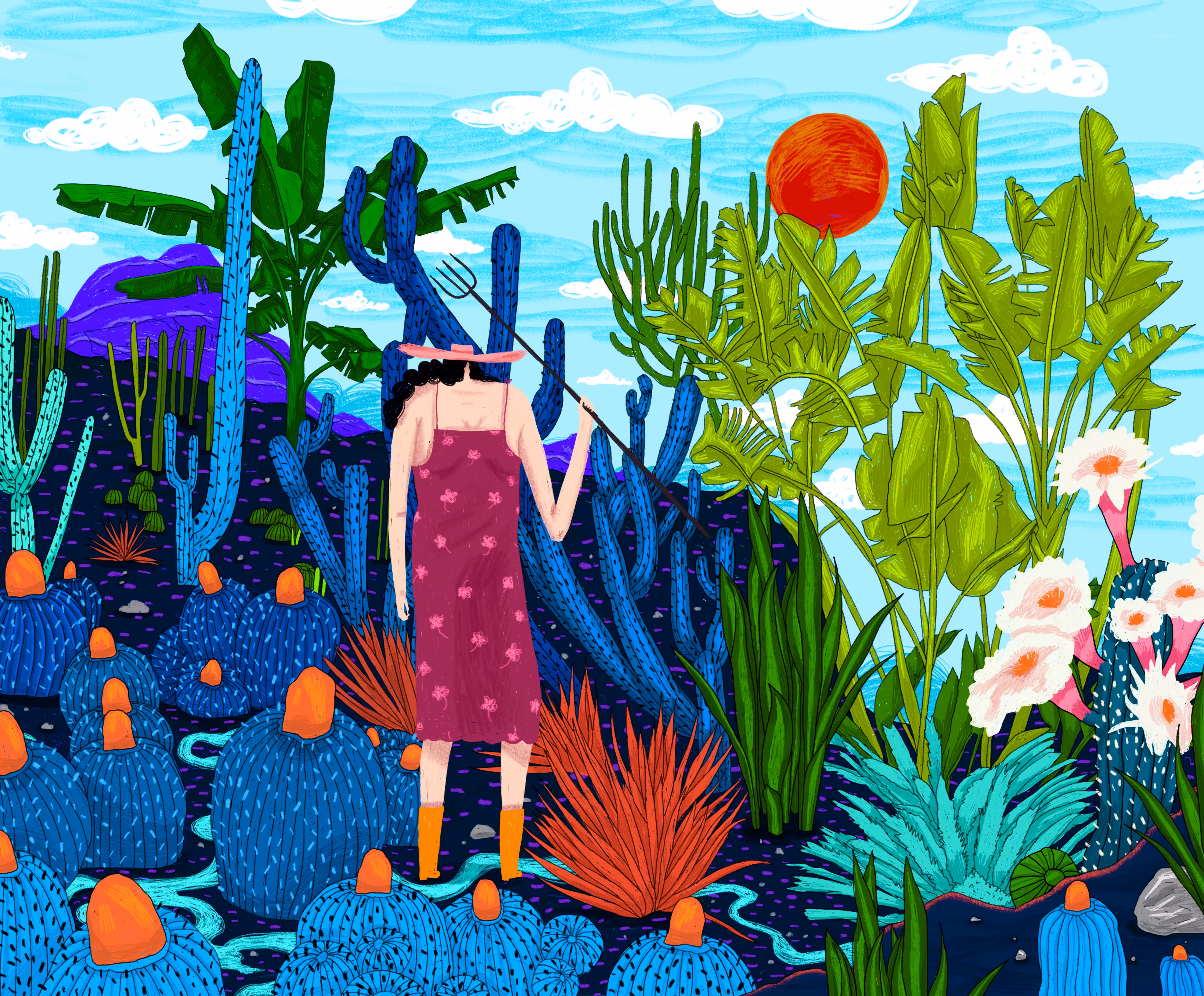 Farm Day in the Cactusland.