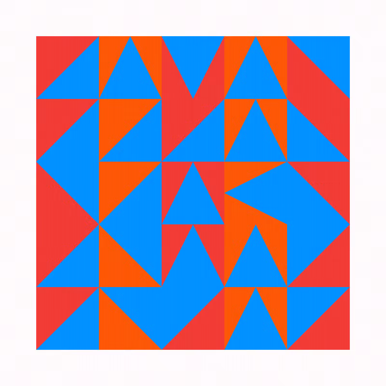 Triangle Pattern II #85