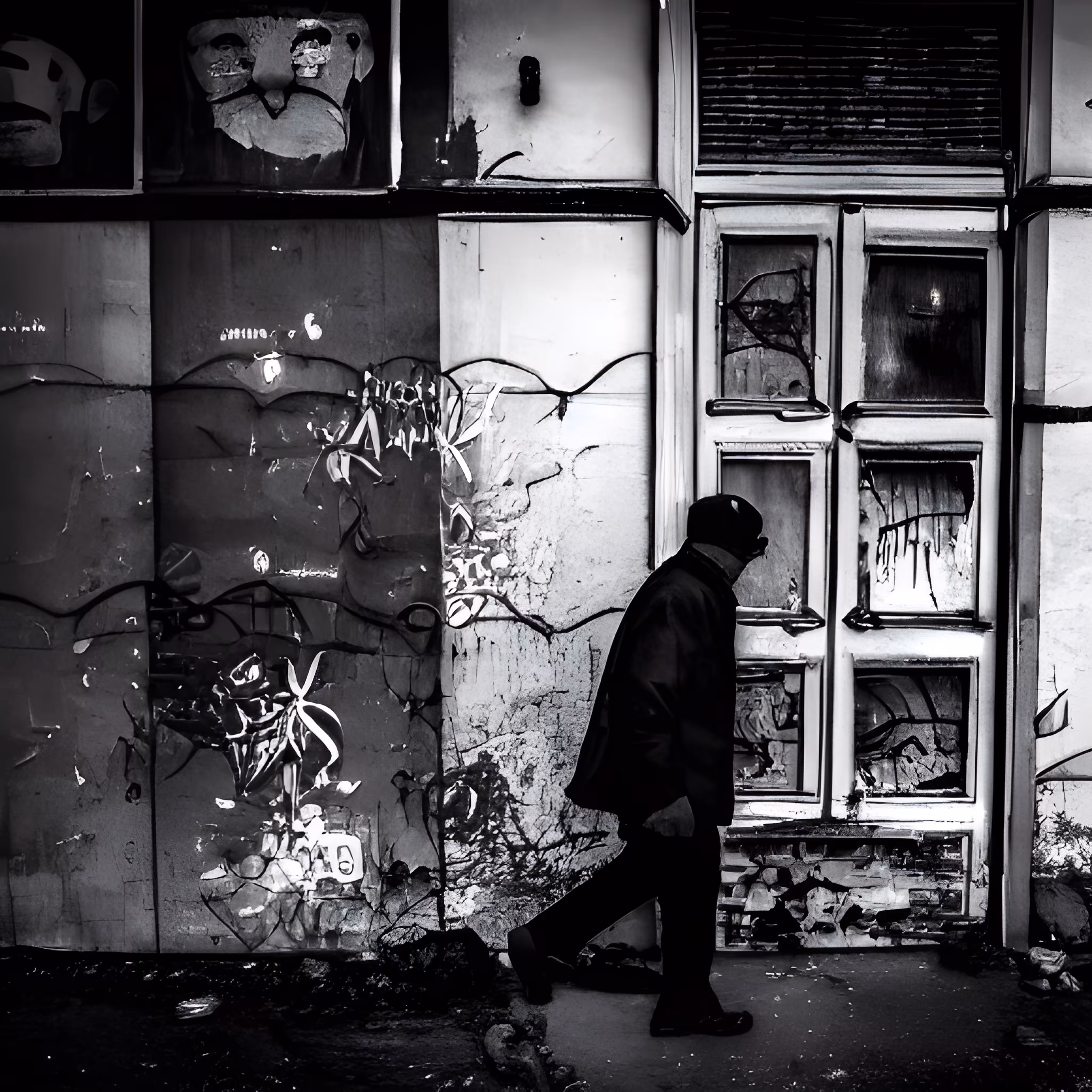 Old Artist Wanders