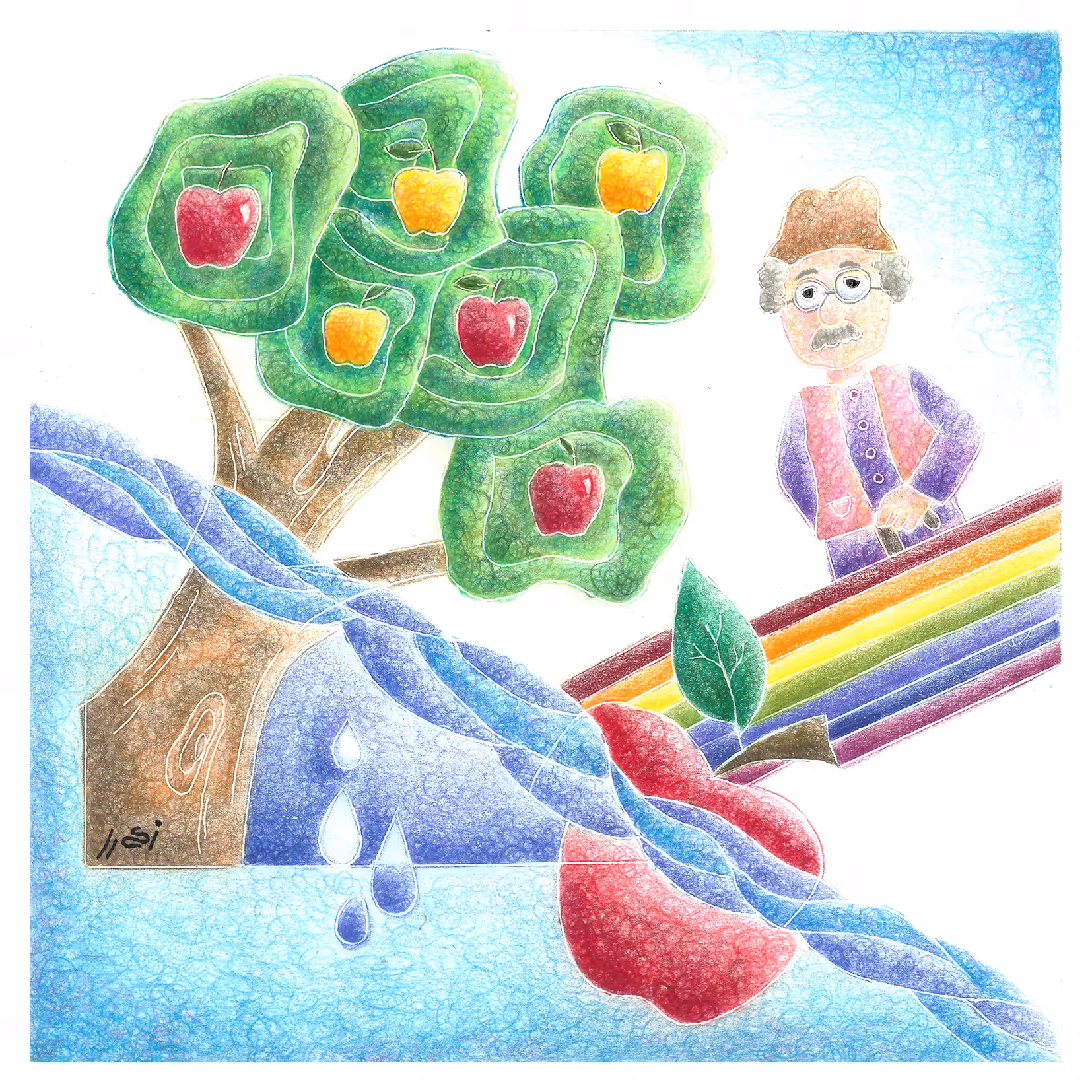Grandpa's tree (Apple day)