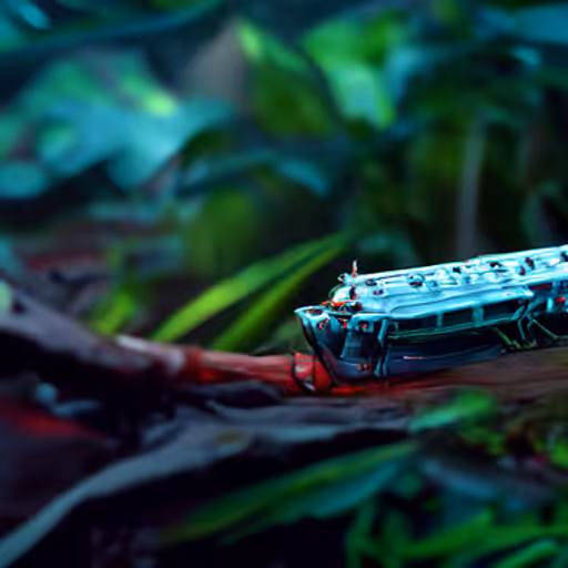 Jungle 2 (ship on a river)
