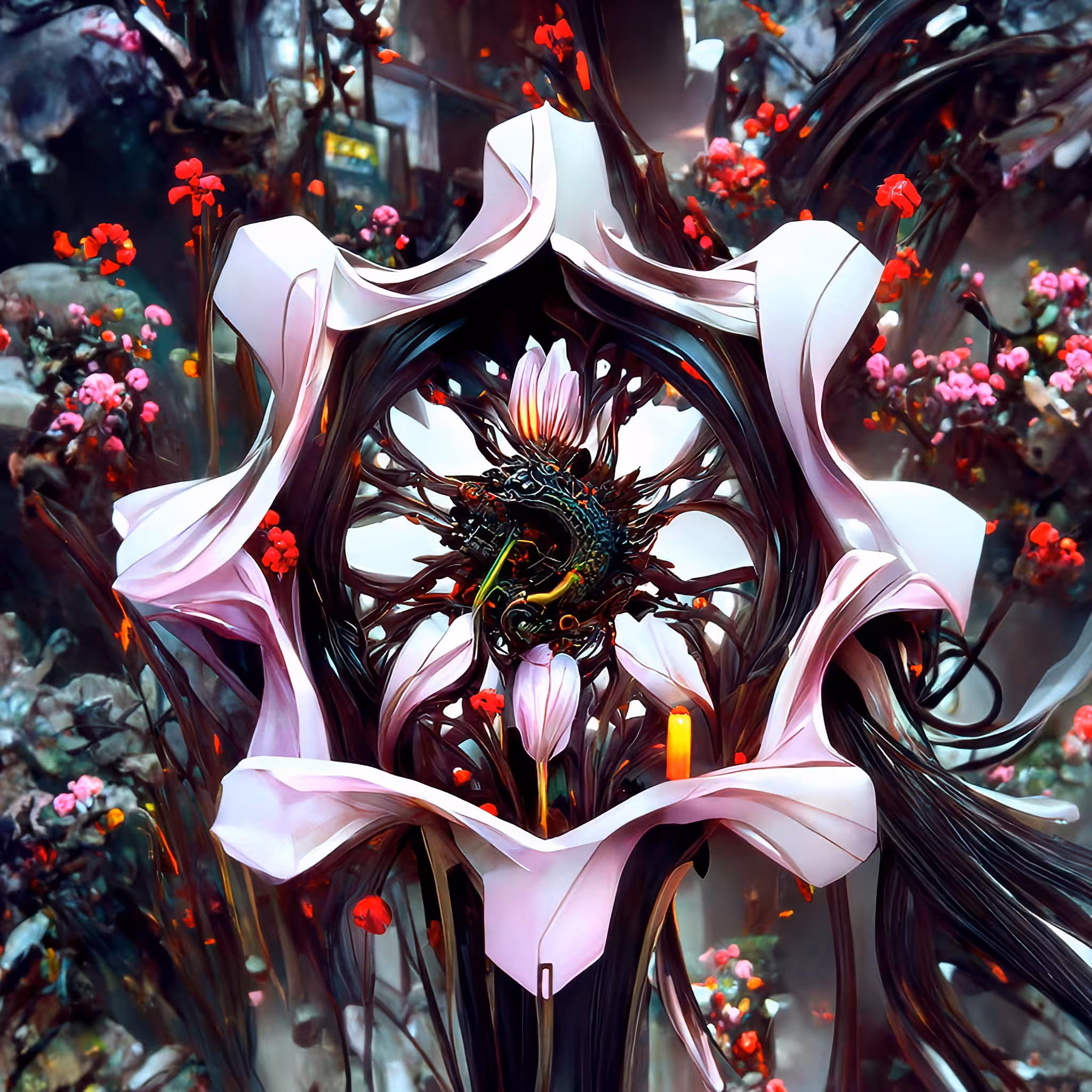 Bionic Dragon Flower Blossom