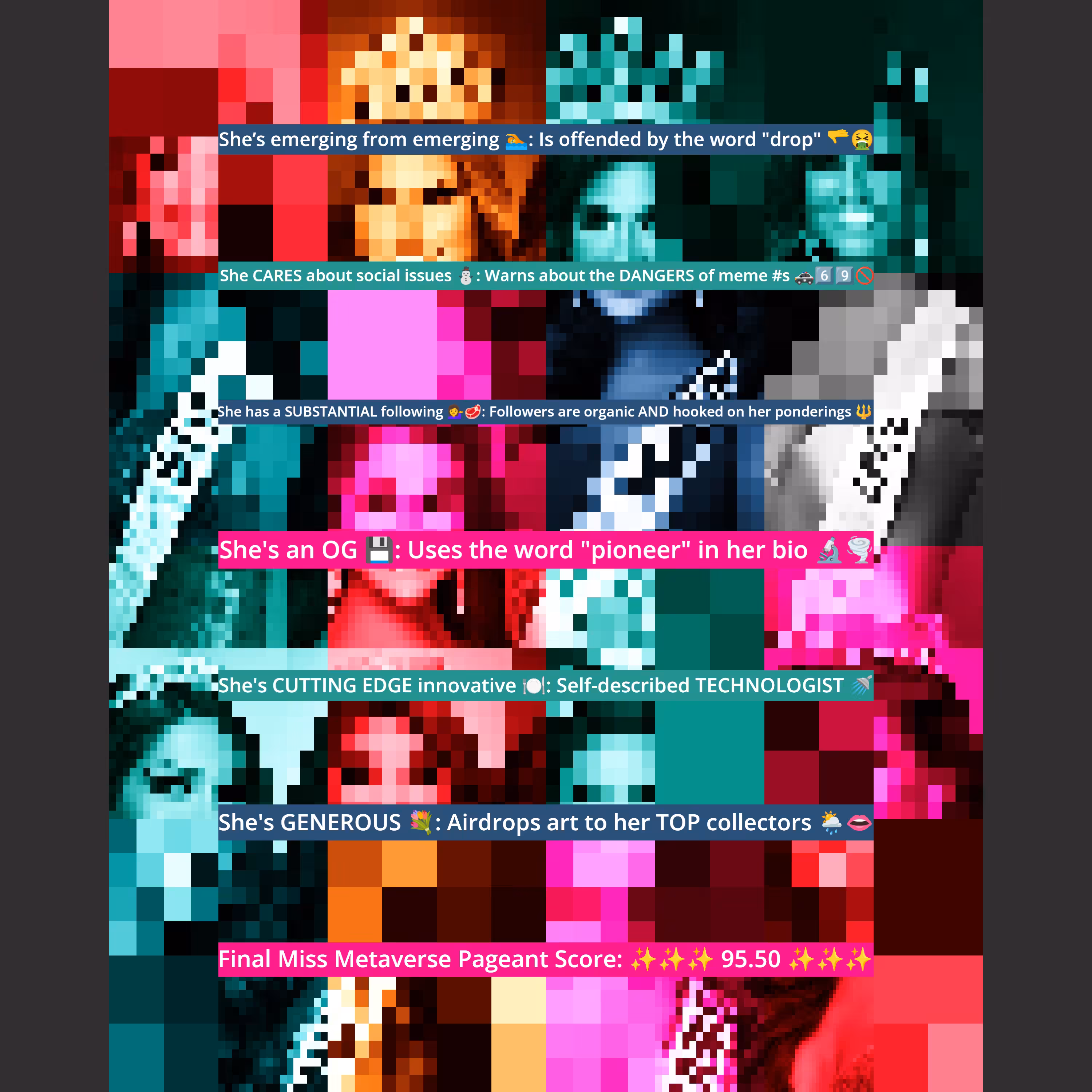 Miss Metaverse #95.50 🪞💡