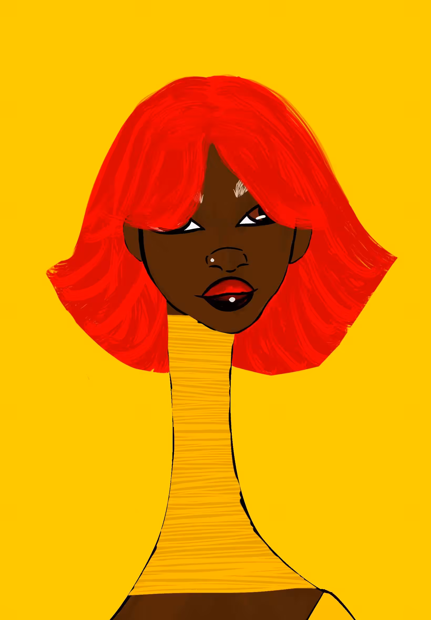 Long Neckie Ladies: Long Neckie Lady #1280