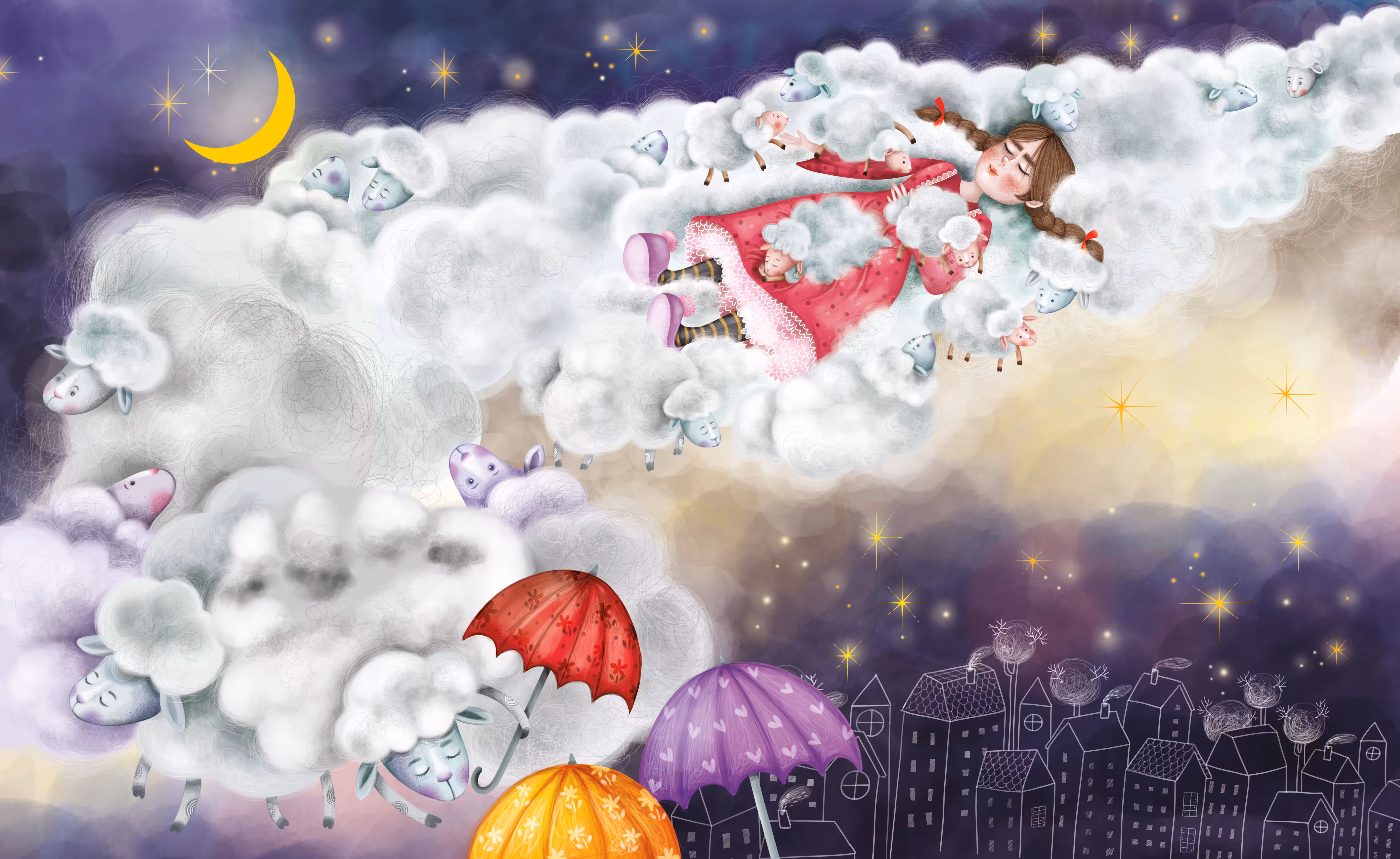 sweet dream beautiful moon .1 🌛🌕💖