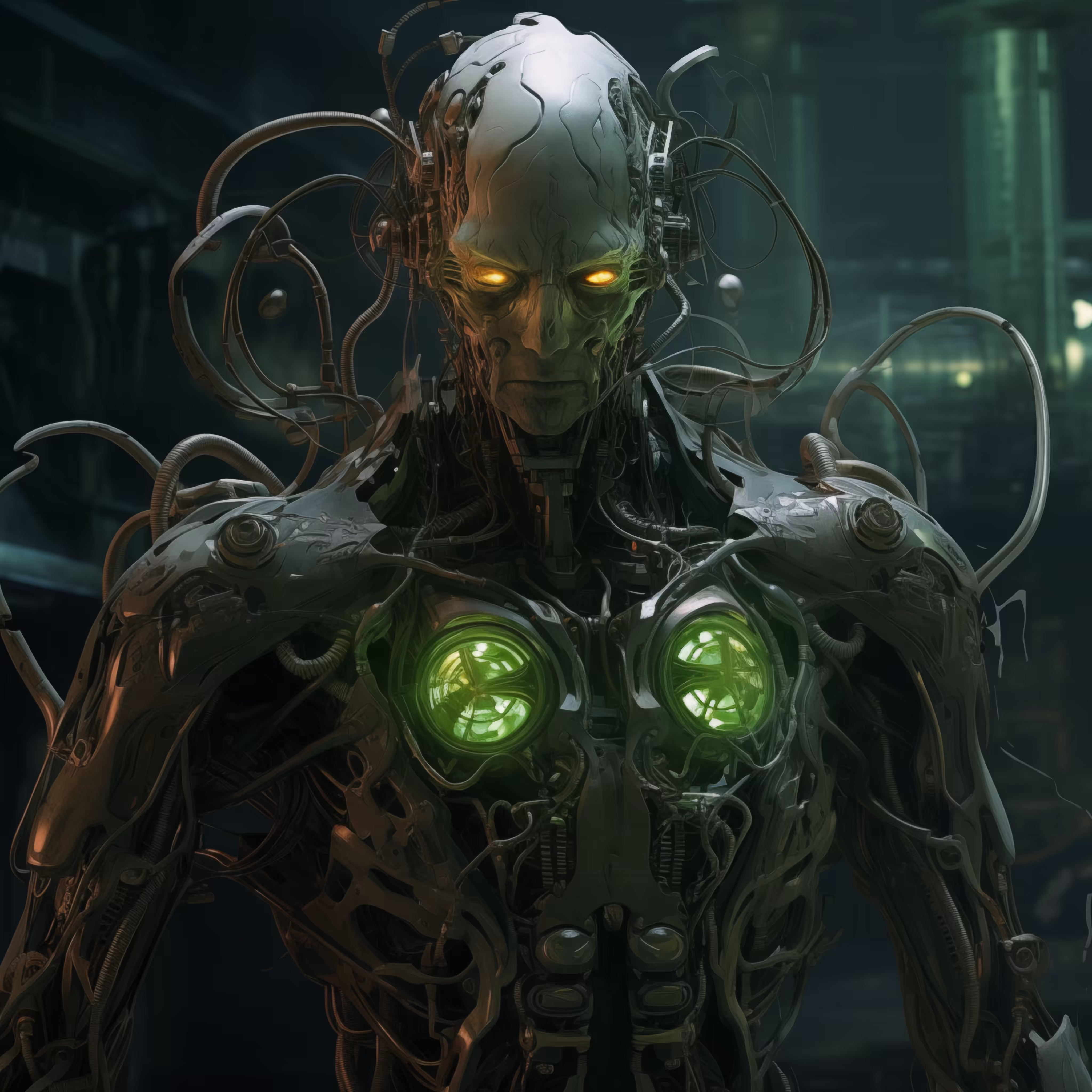 Biomech Tissue Sorcerer #003