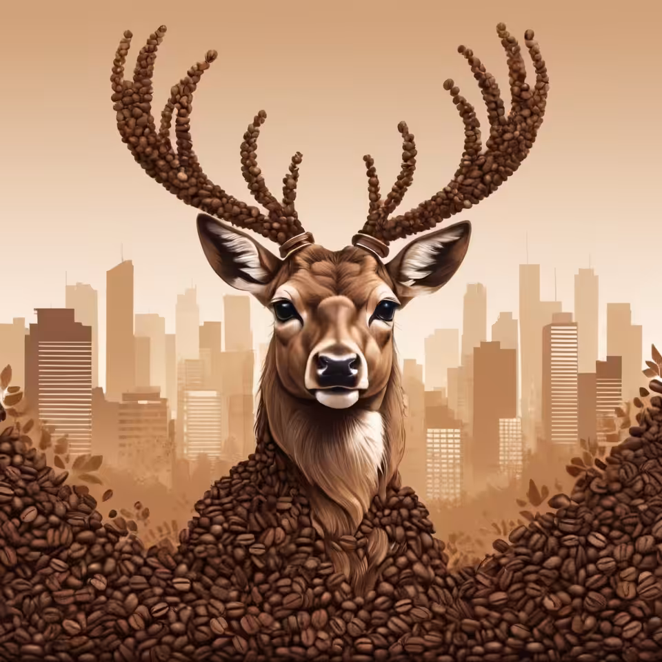 Coffee Deer 003
