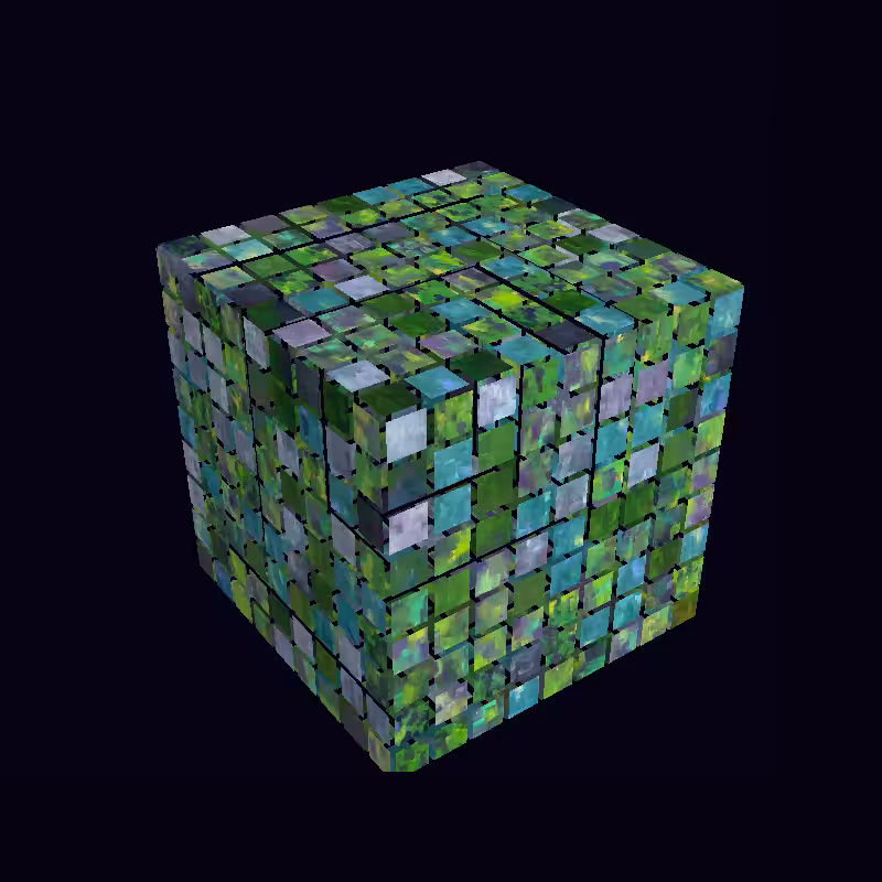 cube_4_elements_earth