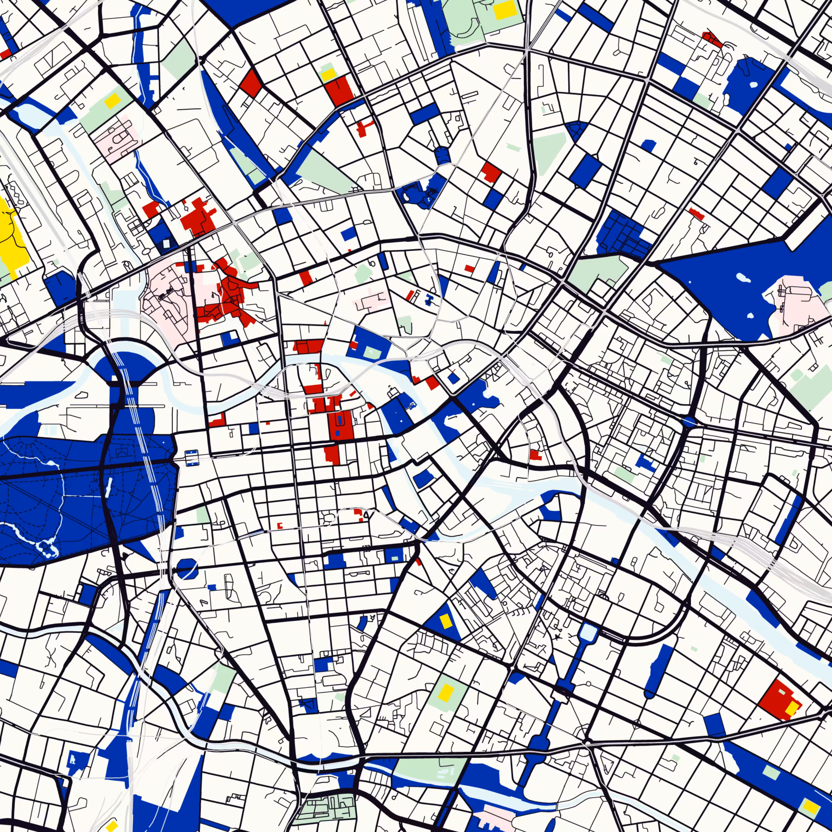 MondriMaps - Berlin