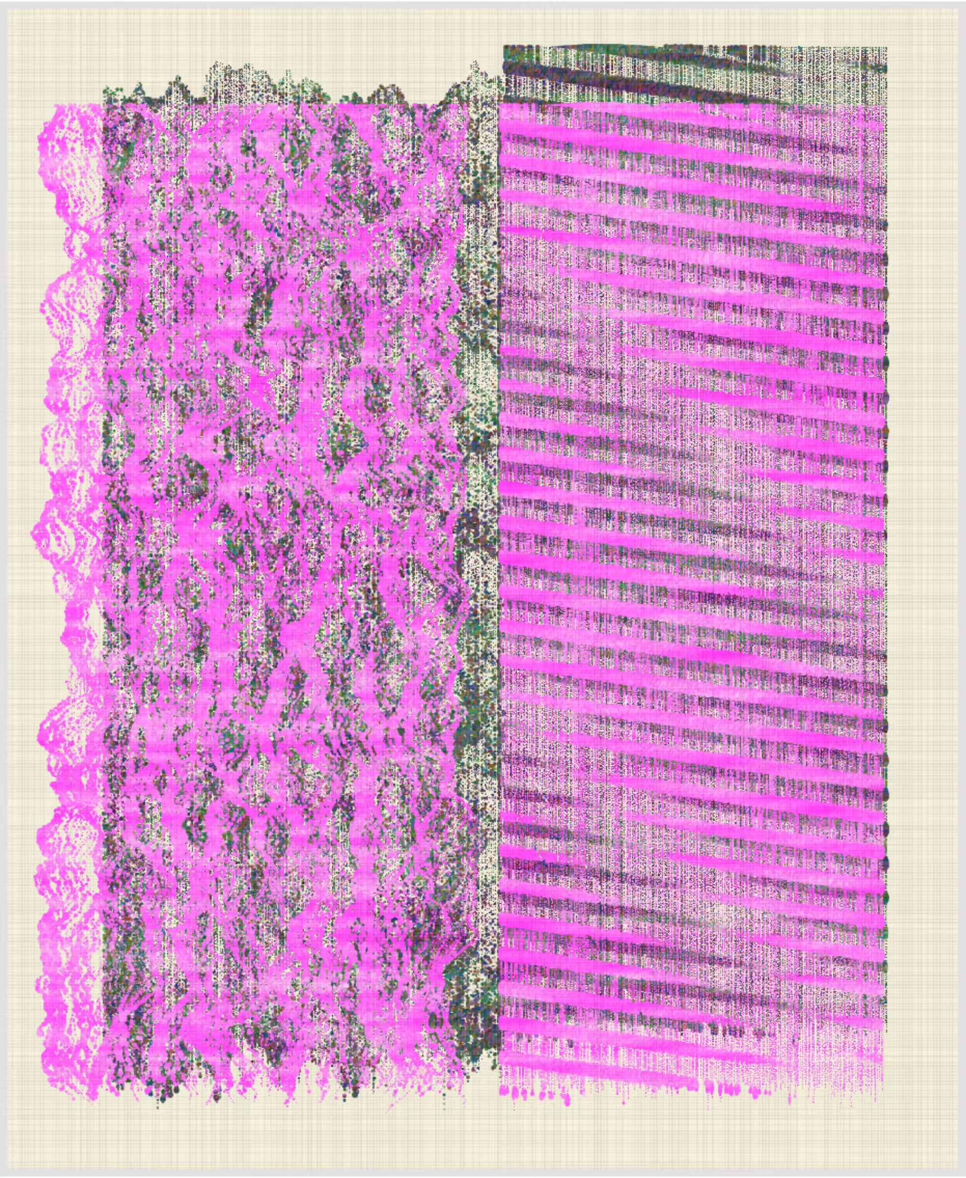 Stains on a Canvas #295