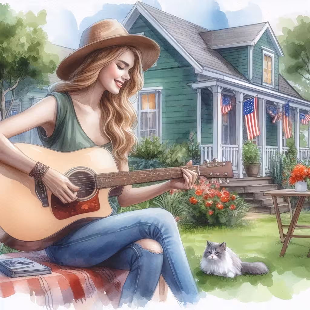 The Happy Valley: Guitarist angelina