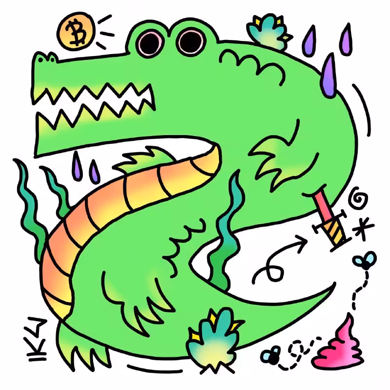 sleeping alligator turns into shoe .002