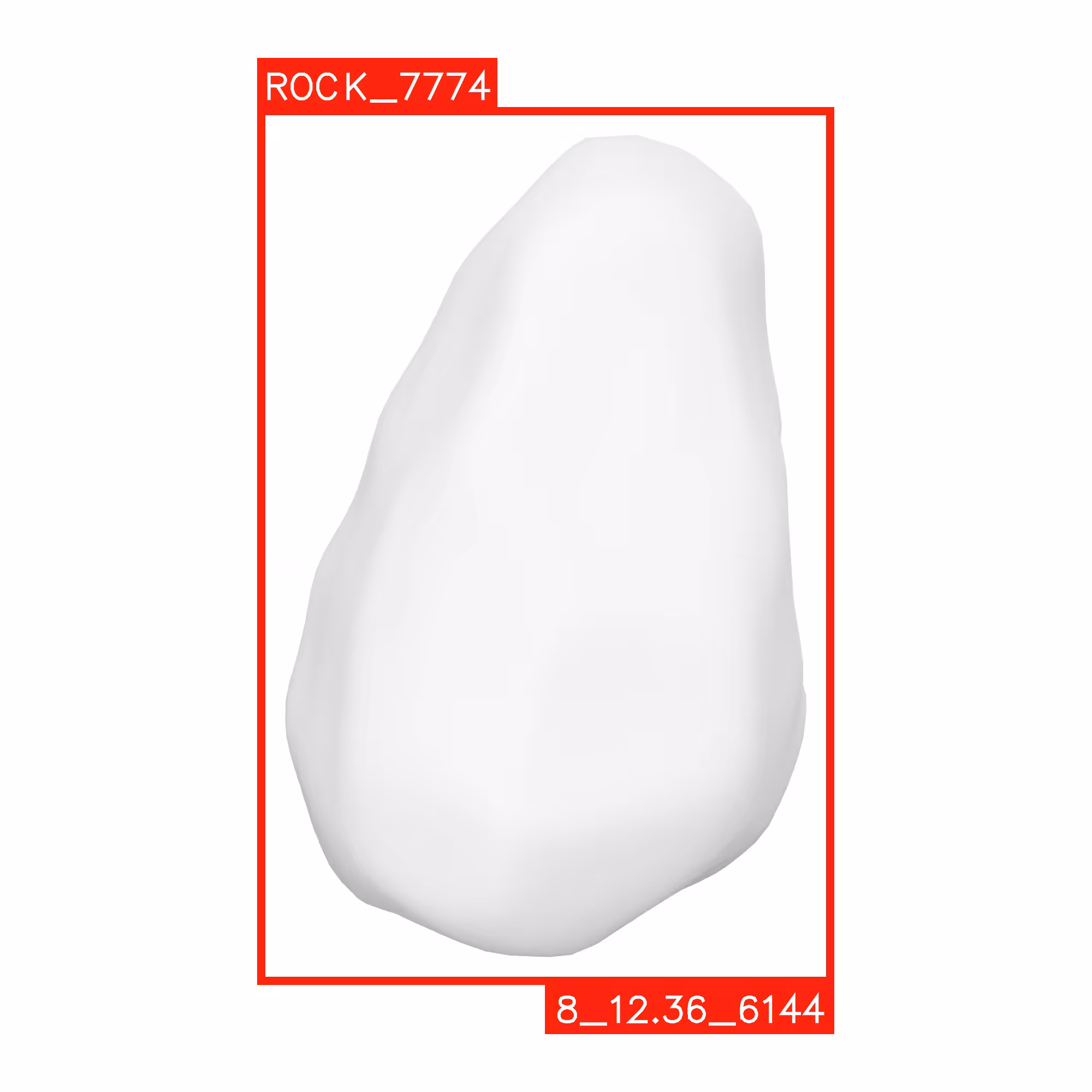 UNSHADED ROCKS: ROCK 7774