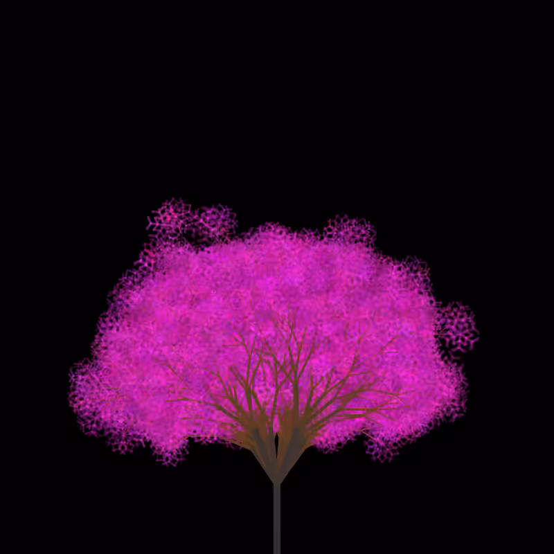 snowflake tree #10