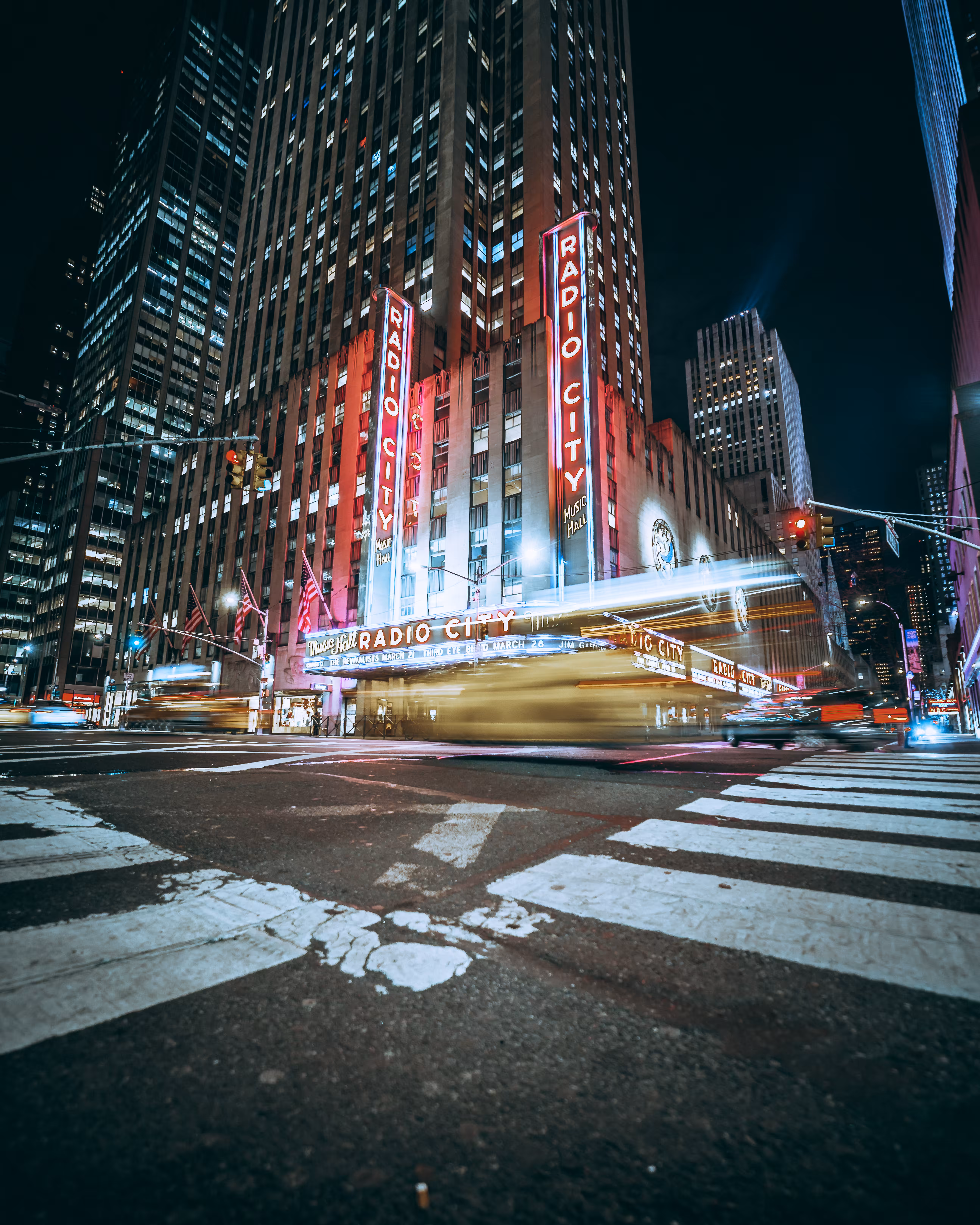 NYC Radio city taxi