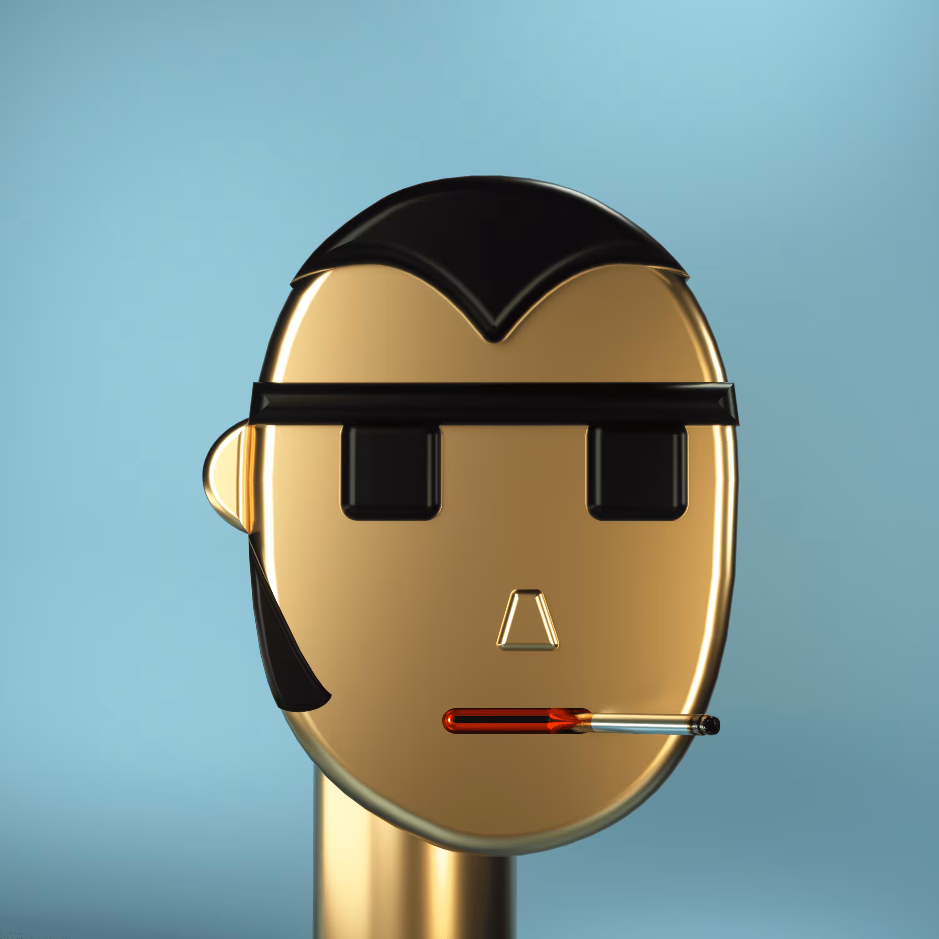 3D Chrome Punk #0325