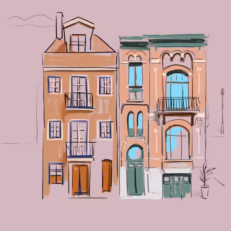 Architectural sketches #19