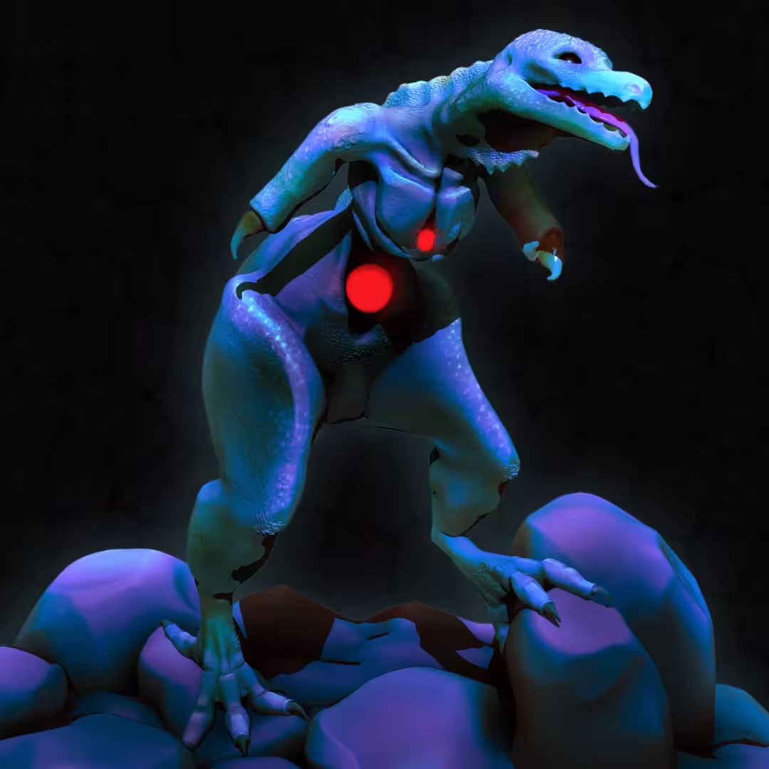 Blue Creature