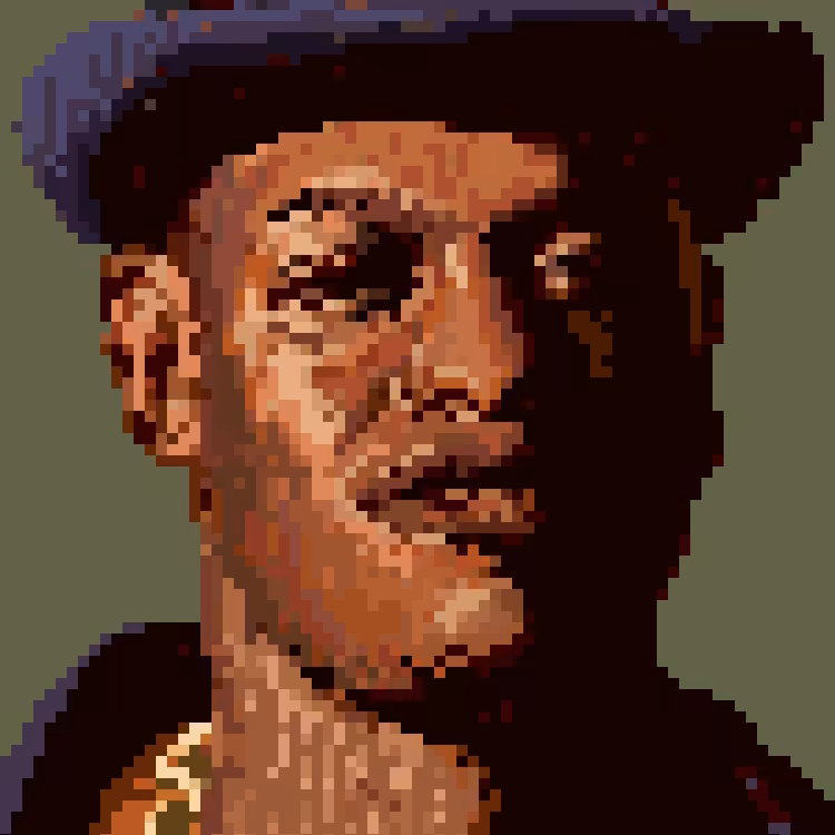 Scarface Pixel Art