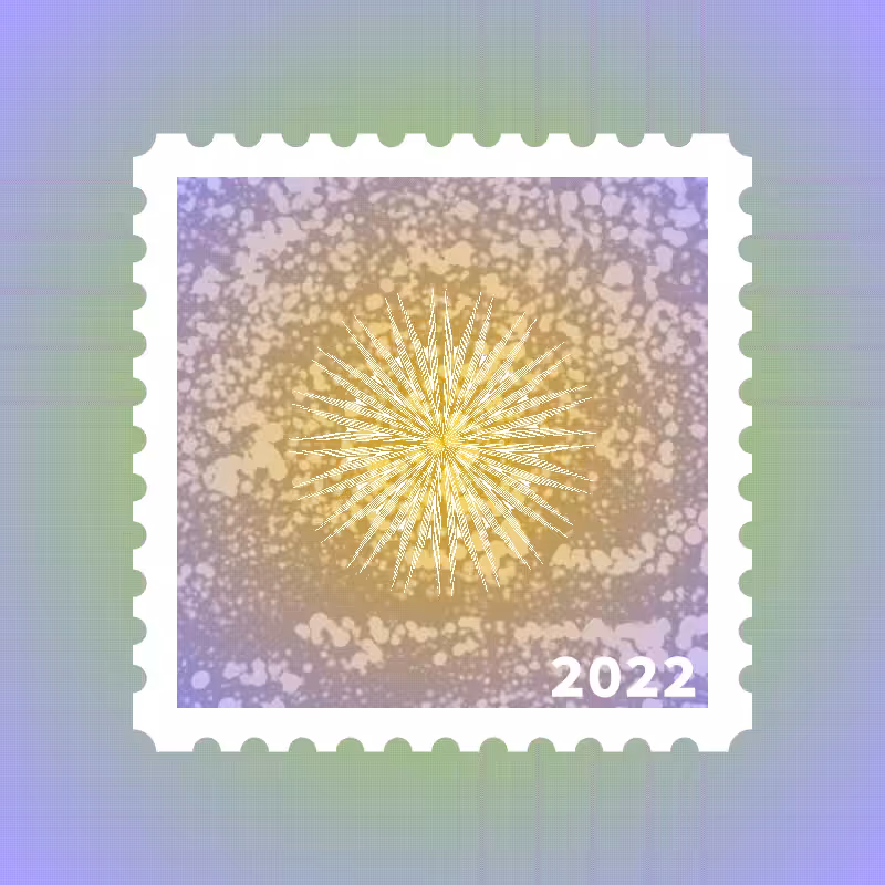 Snowflake stamp #27