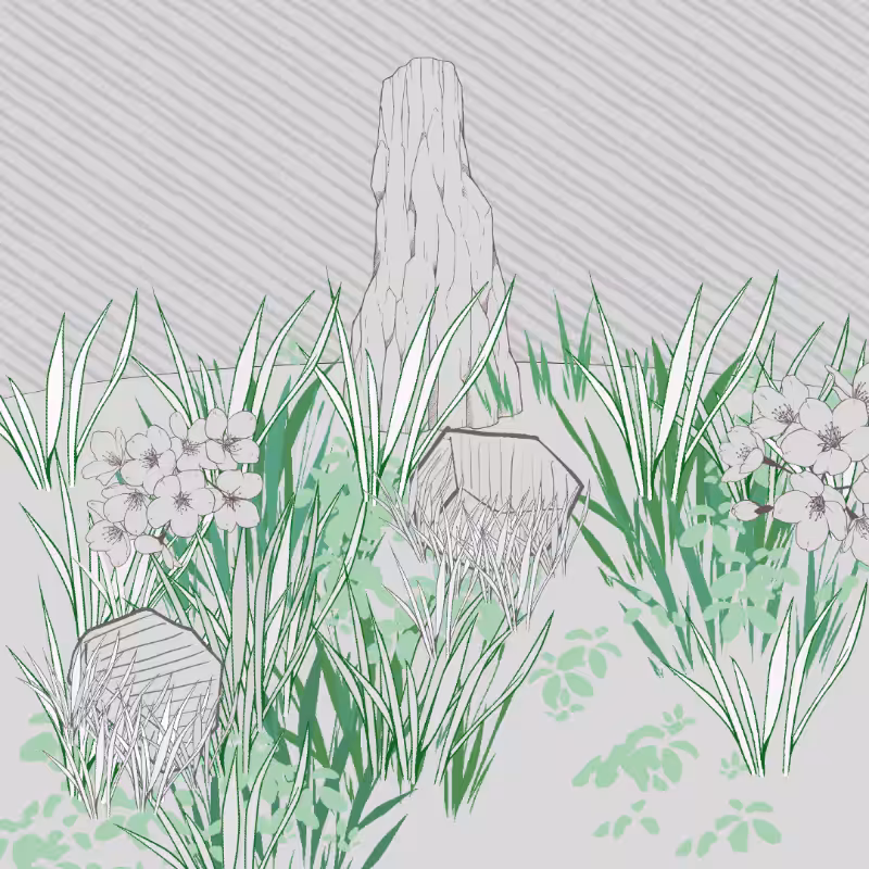 Wild Grass and Rubble #79