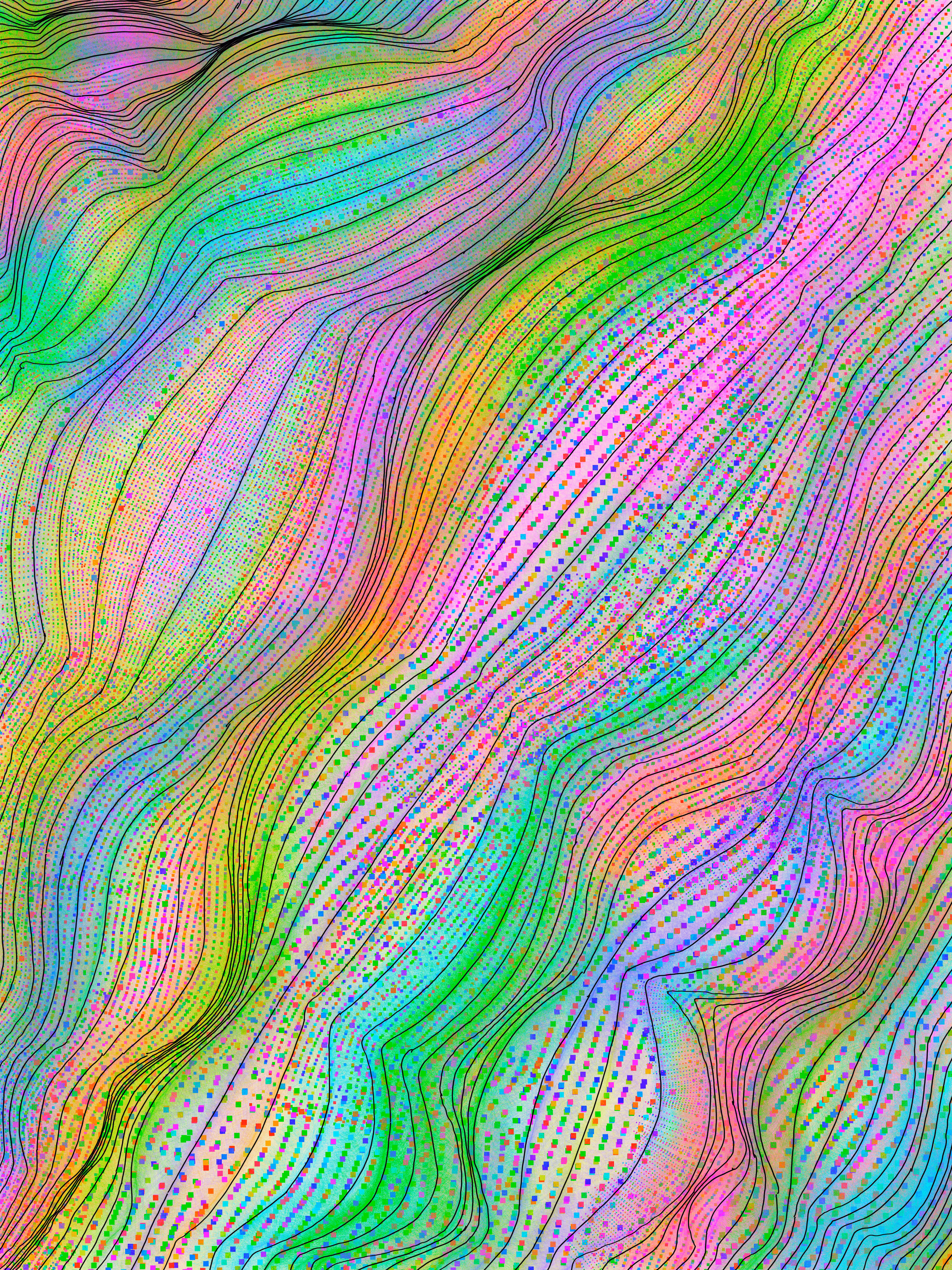 data flows through the sponge universe